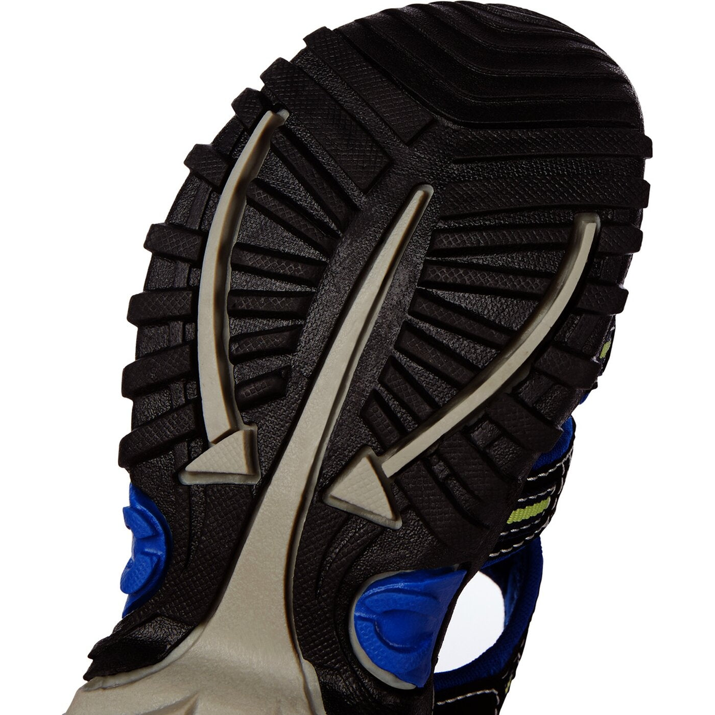 Trek-Sandale Vapor II Jr. BLACK/BLUE/LIME Bild 6