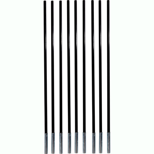 Zeltgestänge Universal Fiberglas SCHWARZ Bild 1