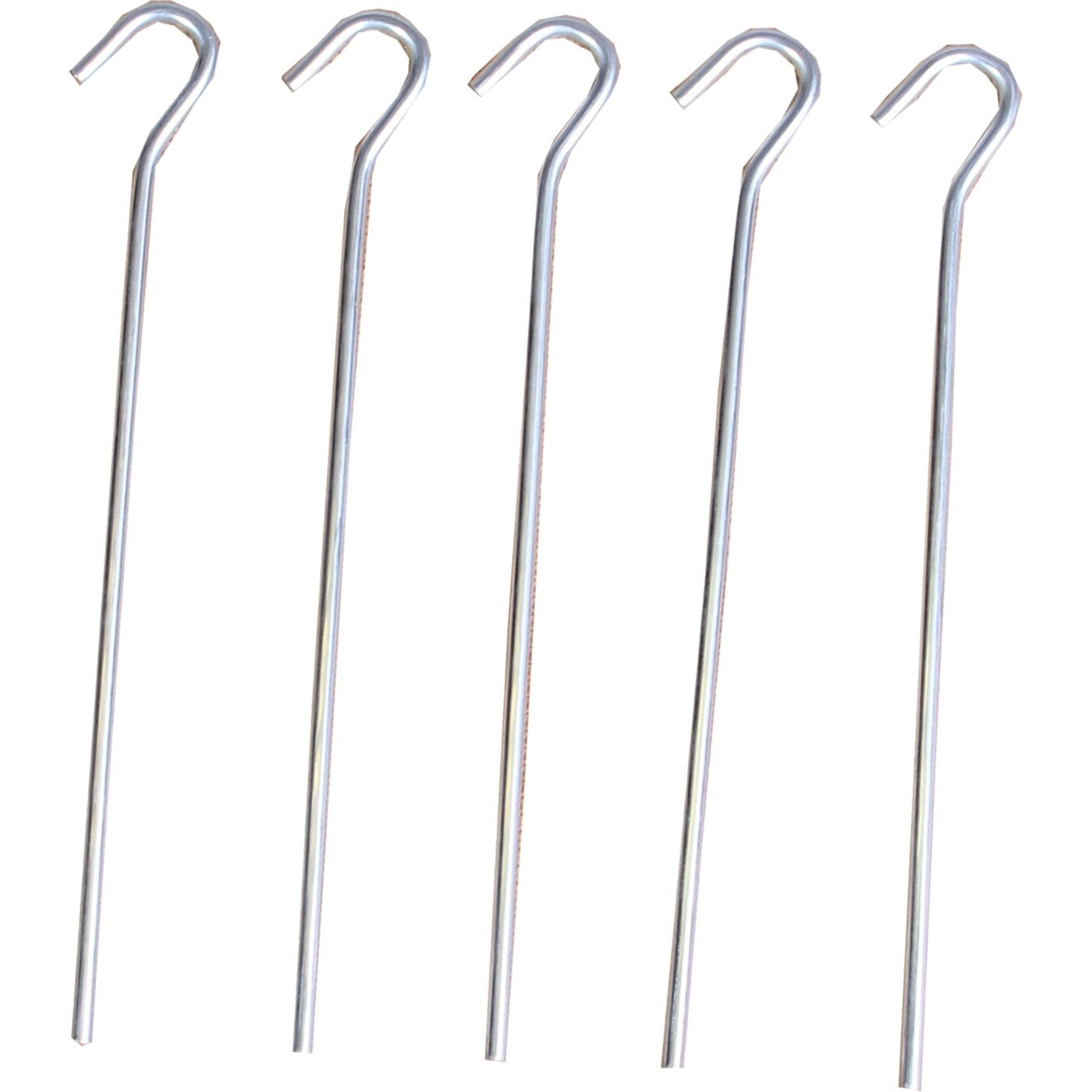 Zeltkleinteile Runder Erdnagel 18 cm SILBER SILBER Bild 1