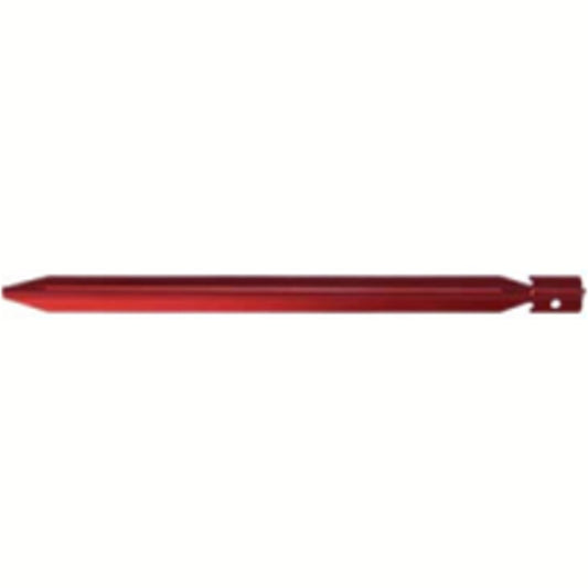 Zeltkleinteile Y-Hering Aluminium 23cm ROT ROT Bild 1