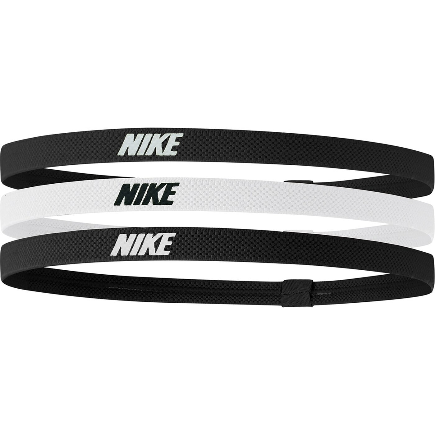 9318/119 Nike Elastic Headband 036 BLACK/WHITE/BLACK 036 BLACK/WHITE/BLACK Bild 1