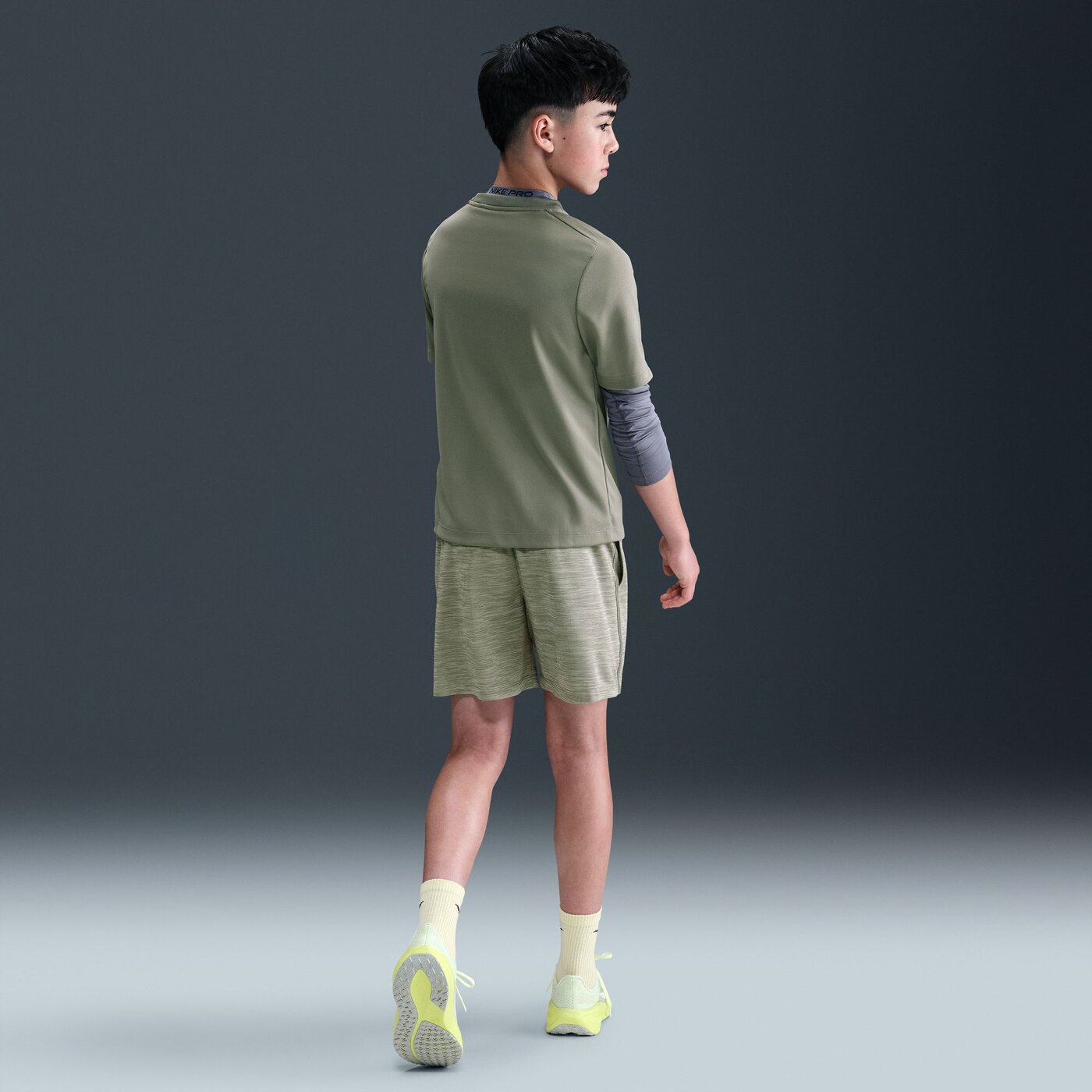 B NK DF MULTI SHORT LBR HTHR LIGHT ARMY/OLIVE AURA/WHITE LIGHT ARMY/OLIVE AURA/WHITE Bild 7