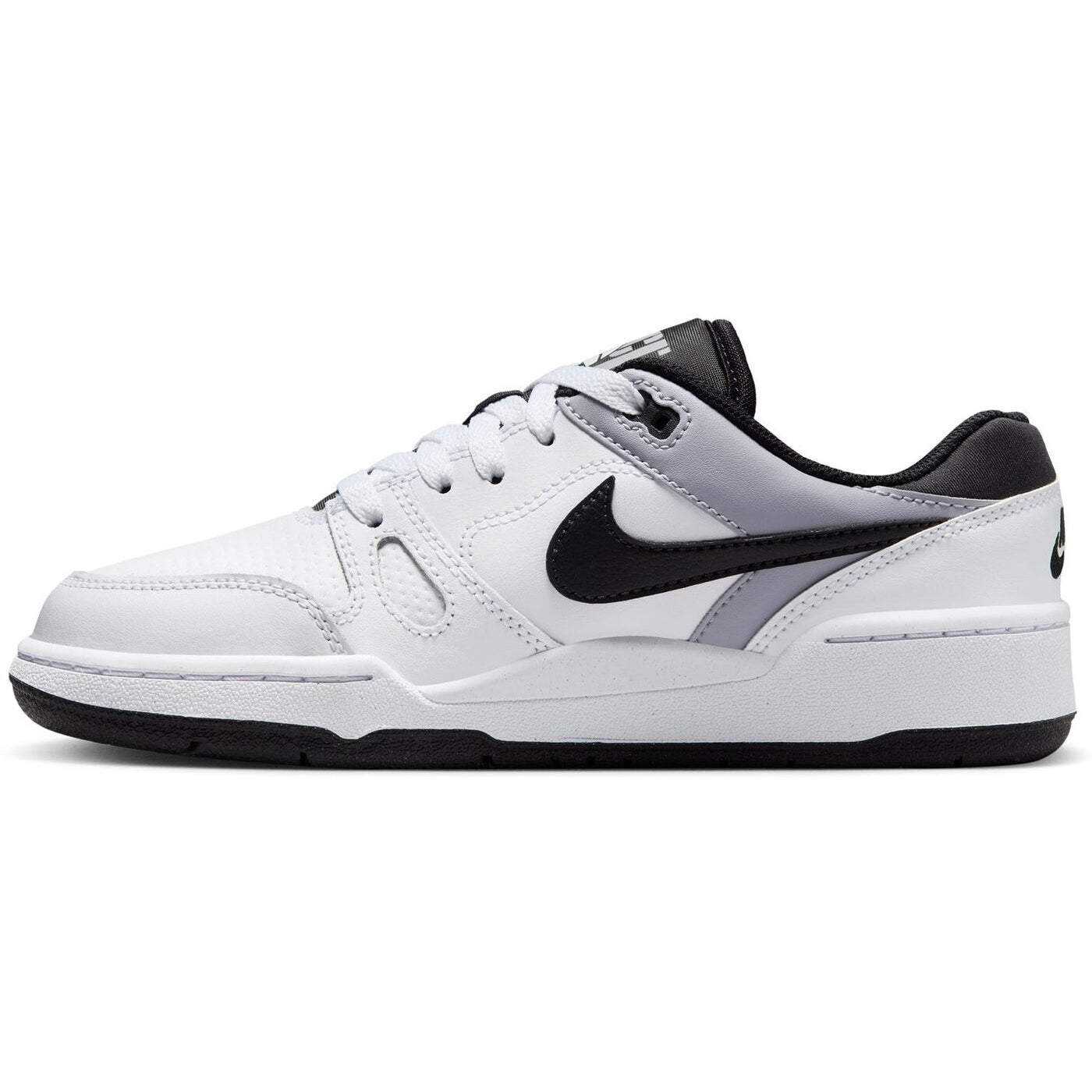 NIKE FULL FORCE LO (GS) WHITE/BLACK-PEWTER WHITE/BLACK-PEWTER Bild 8