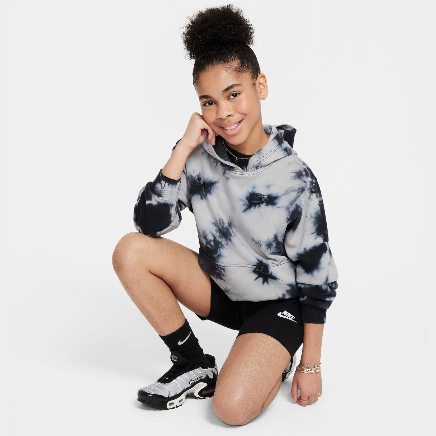 G NSW CLSSC 5IN HR BIKE SHORT BLACK/WHITE BLACK/WHITE Bild 3