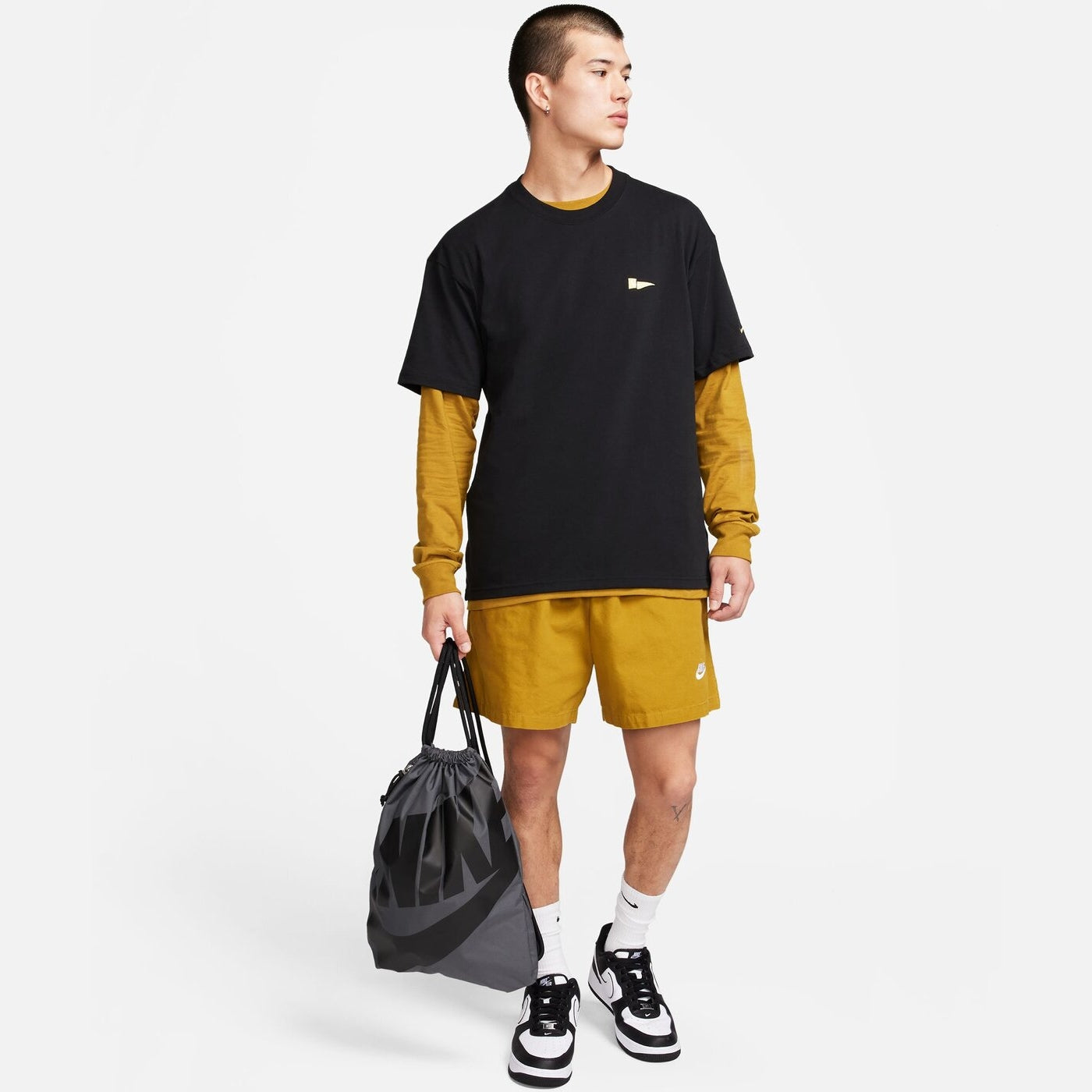 NIKE HERITAGE GYMSACK DARK GREY/BLACK/BLACK Bild 6