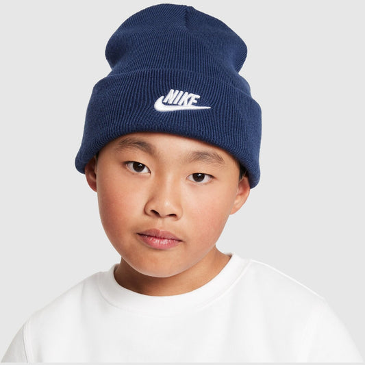 K NK PEAK BEANIE TC FUT MIDNIGHT NAVY/WHITE MIDNIGHT NAVY/WHITE Bild 1