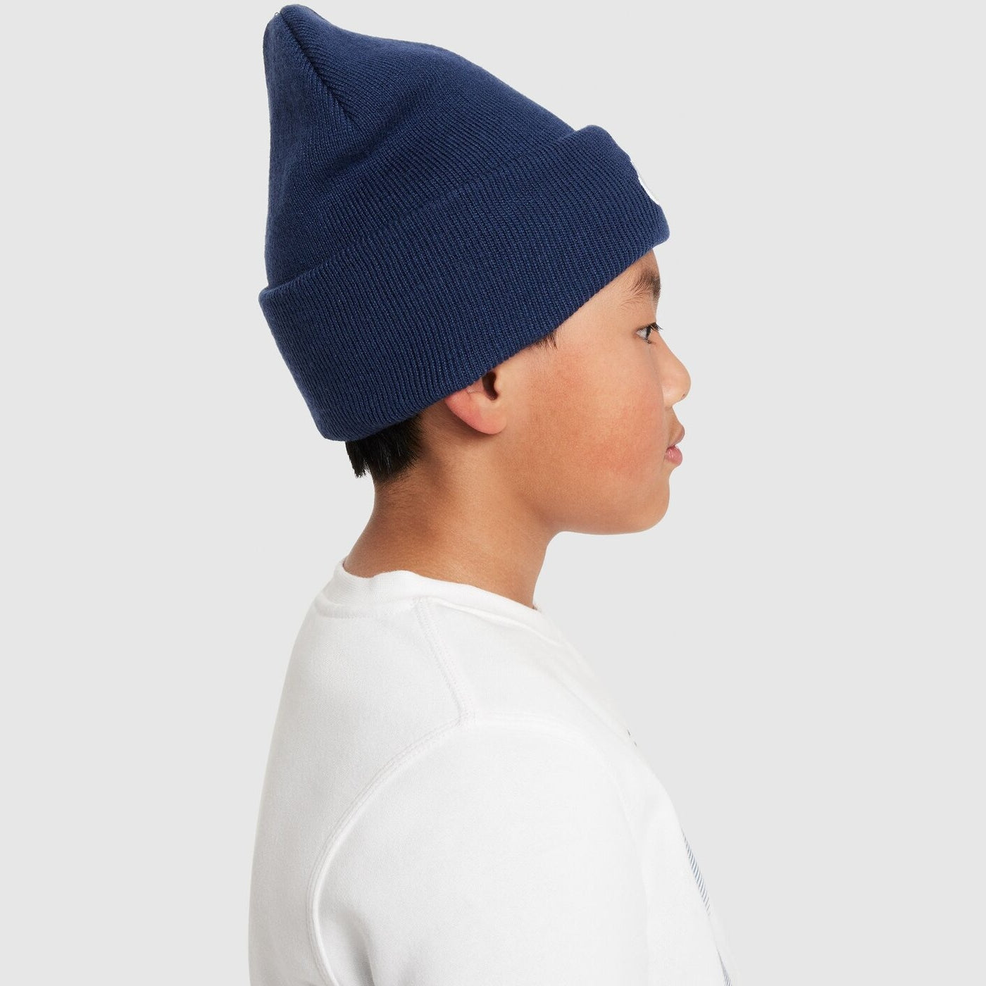 K NK PEAK BEANIE TC FUT MIDNIGHT NAVY/WHITE MIDNIGHT NAVY/WHITE Bild 3