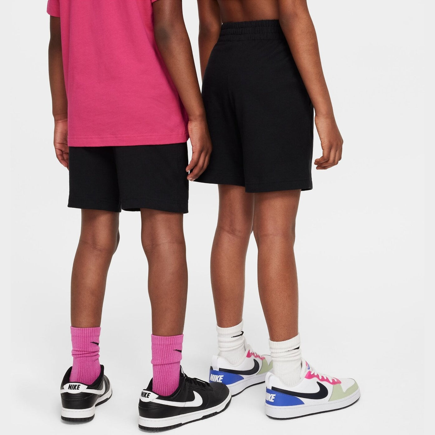 K NSW CLUB KNIT SHORT 6IN LBR BLACK/WHITE BLACK/WHITE Bild 6