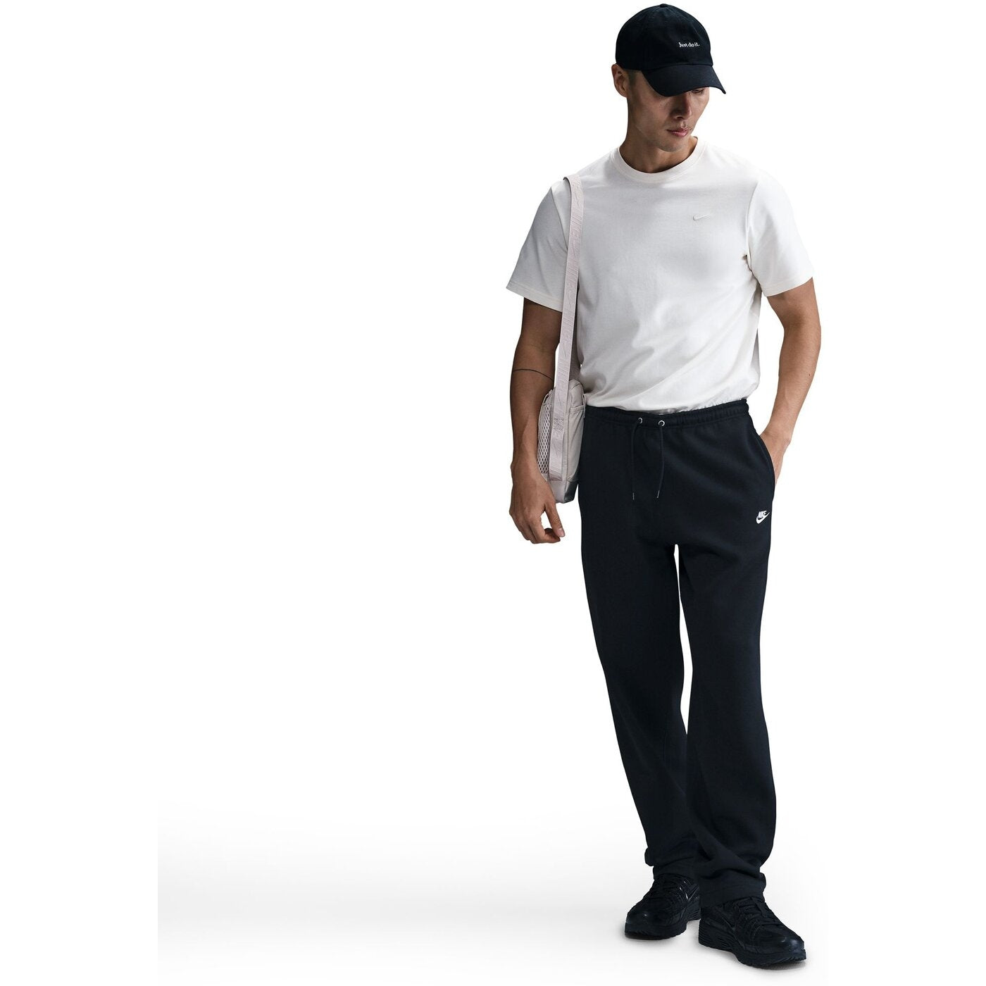 M NK CLUB BB OH PANT BLACK/BLACK/WHITE BLACK/BLACK/WHITE Bild 3