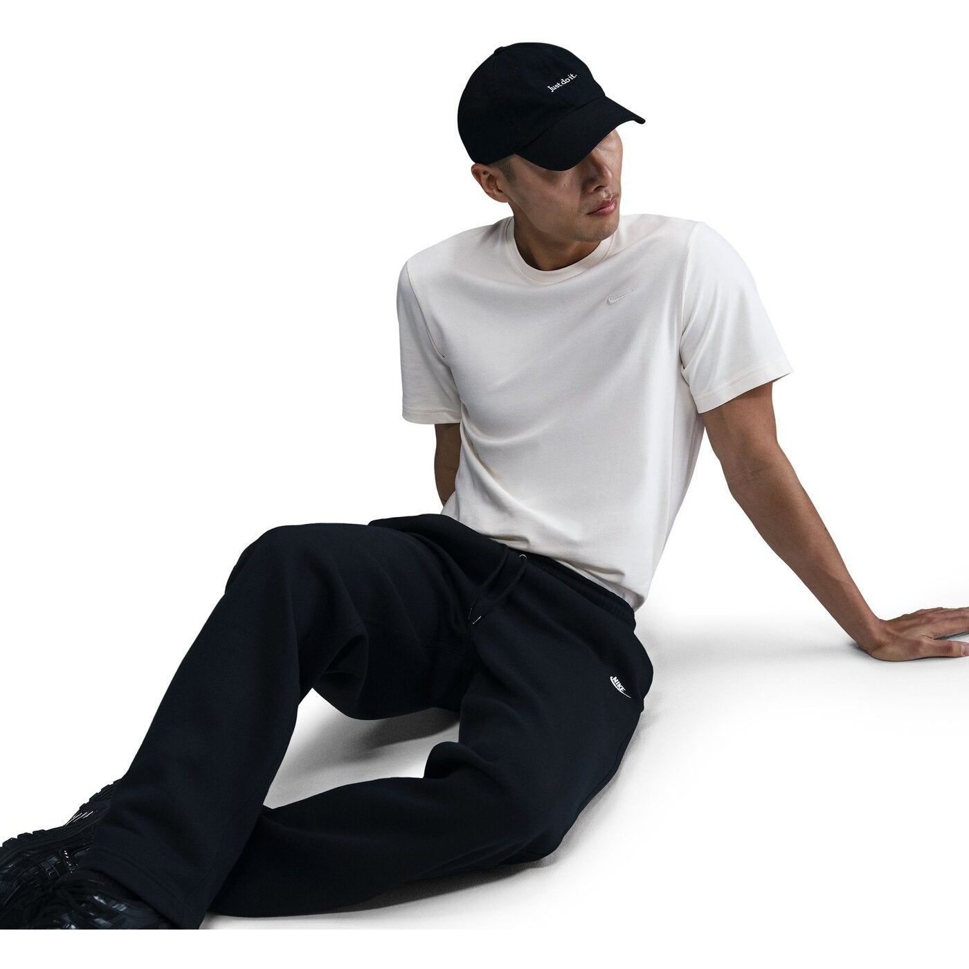 M NK CLUB BB OH PANT BLACK/BLACK/WHITE BLACK/BLACK/WHITE Bild 5