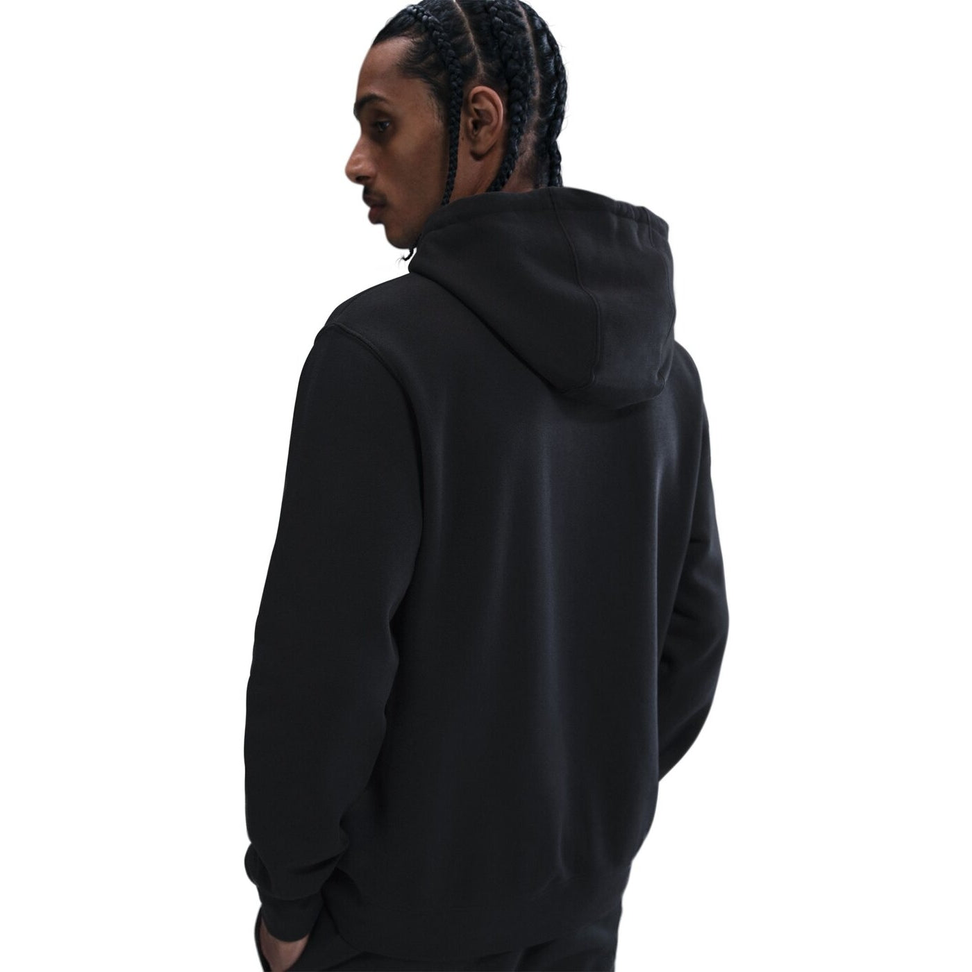 M NK CLUB BB PO HOODIE BLACK/BLACK/WHITE BLACK/BLACK/WHITE Bild 4