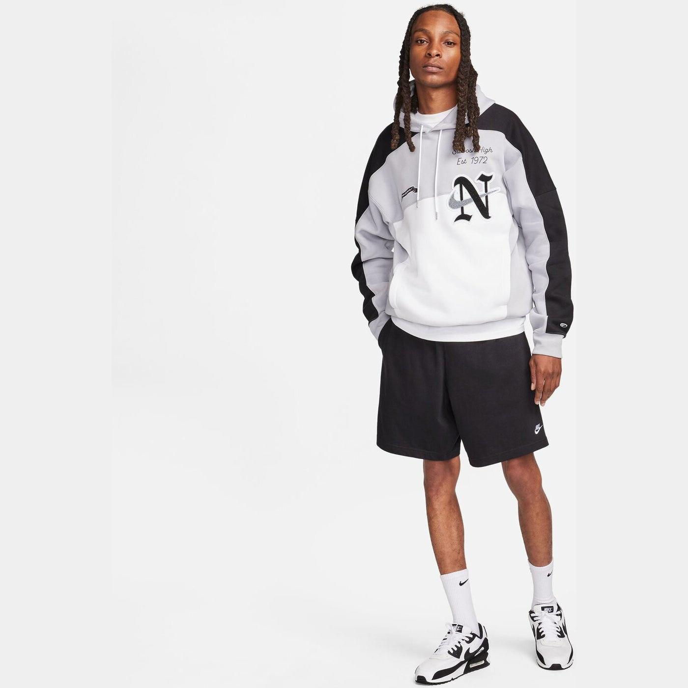 M NK CLUB KNIT SHORT BLACK/WHITE BLACK/WHITE Bild 3