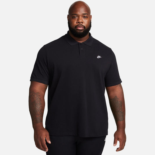 M NK CLUB SS POLO PIQUE BLACK/WHITE BLACK/WHITE Bild 1