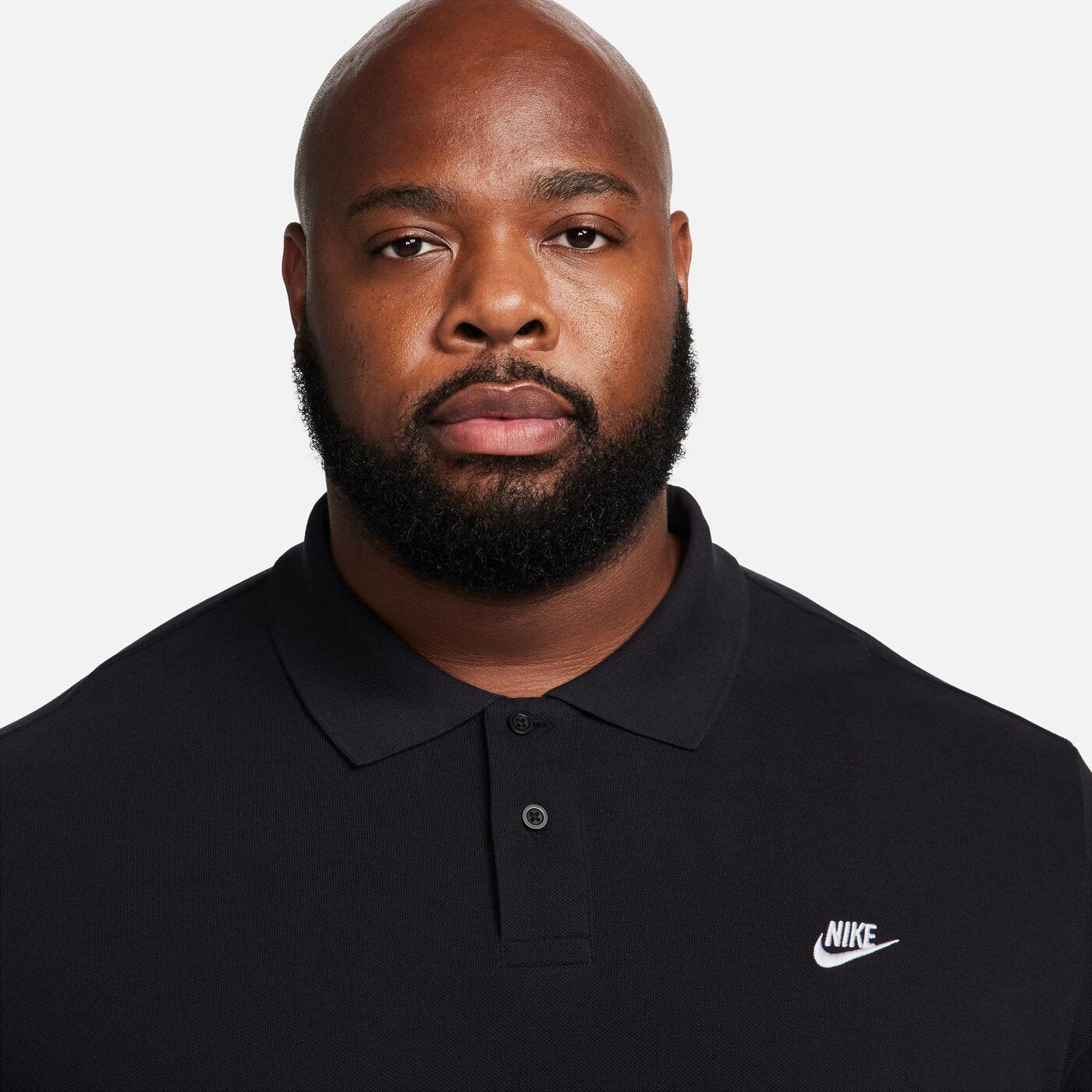 M NK CLUB SS POLO PIQUE BLACK/WHITE BLACK/WHITE Bild 6