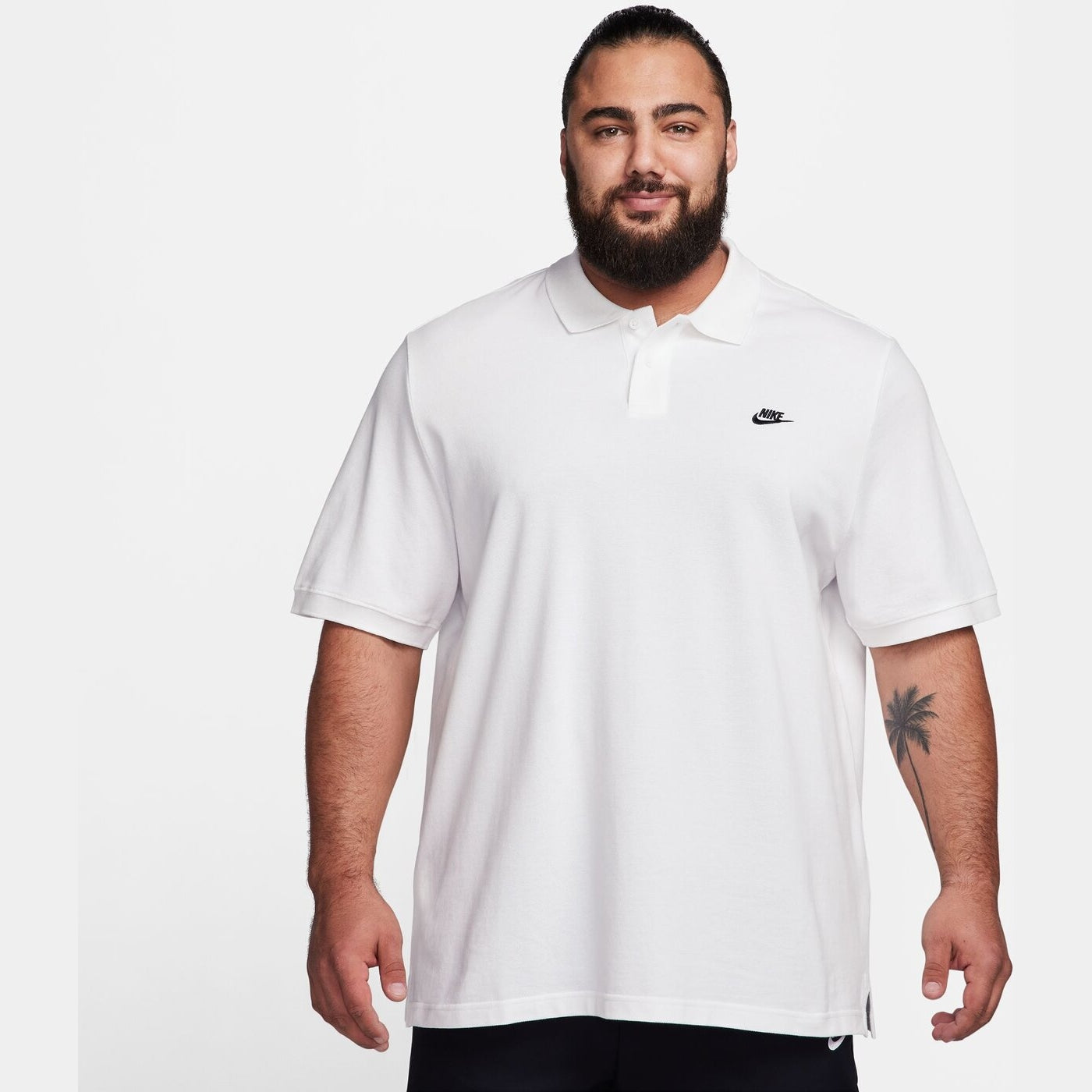 M NK CLUB SS POLO PIQUE WHITE/BLACK WHITE/BLACK Bild 1