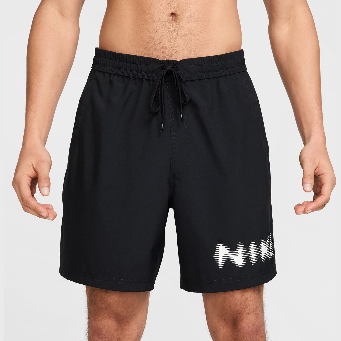 M NK DF FORM 7IN UL SHORT SWOO BLACK/WHITE BLACK/WHITE Bild 1