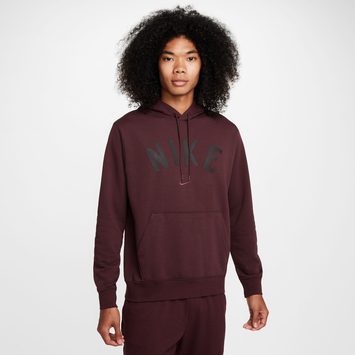 M NK DF SWOOSH FLEECE PO HOOD BURGUNDY CRUSH/BURGUNDY CRUSH/ BURGUNDY CRUSH/BURGUNDY CRUSH/ Bild 1