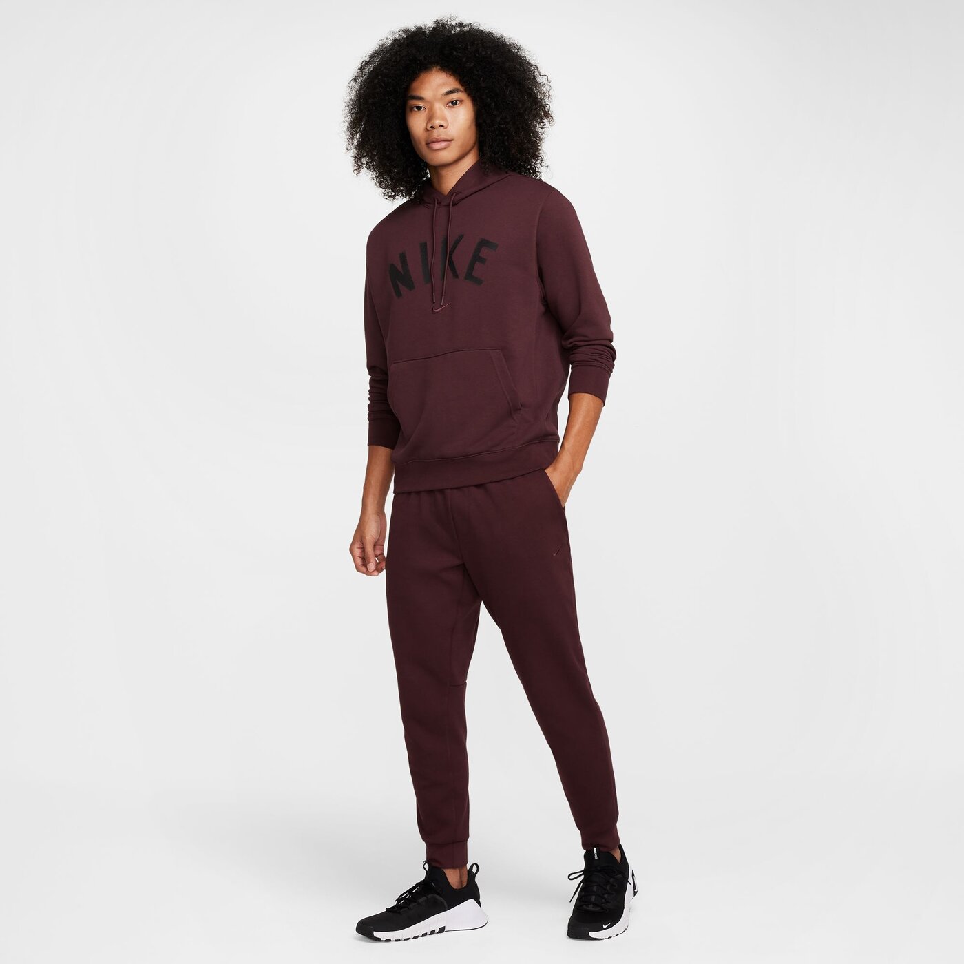 M NK DF SWOOSH FLEECE PO HOOD BURGUNDY CRUSH/BURGUNDY CRUSH/ BURGUNDY CRUSH/BURGUNDY CRUSH/ Bild 3