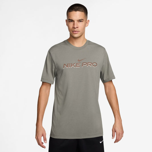M NK DF TEE DB NIKE PRO LIGHT ARMY LIGHT ARMY Bild 1