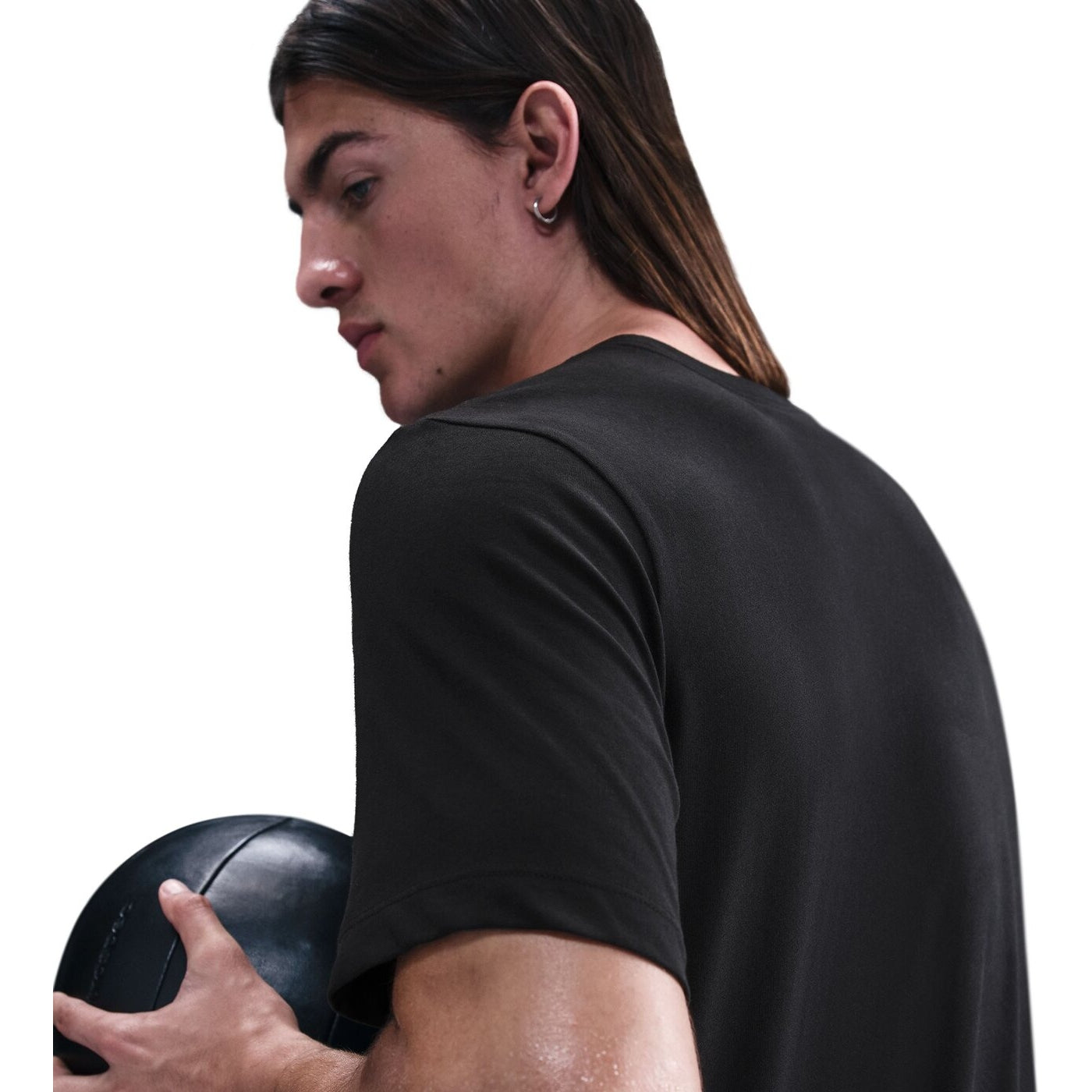 M NK DF TEE NIKE PRO TRAINING BLACK BLACK Bild 4