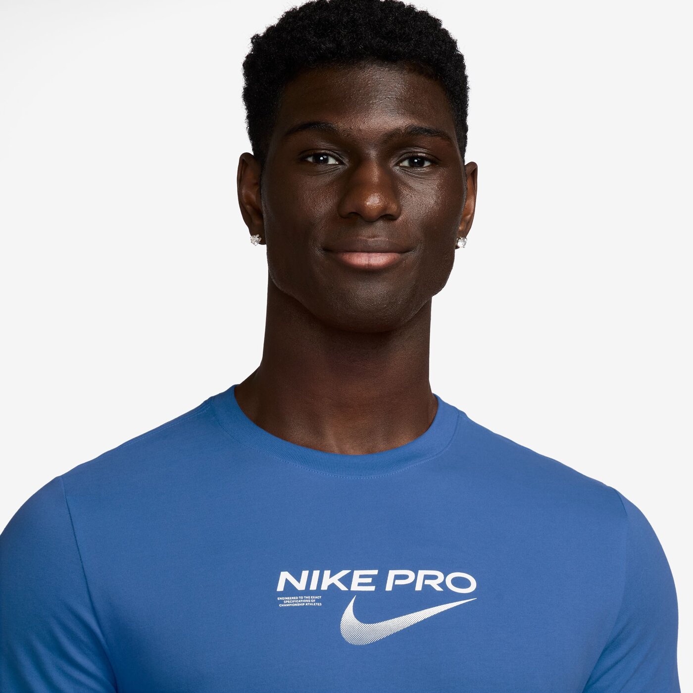 M NK DF TEE NIKE PRO TRAINING COMET BLUE COMET BLUE Bild 6