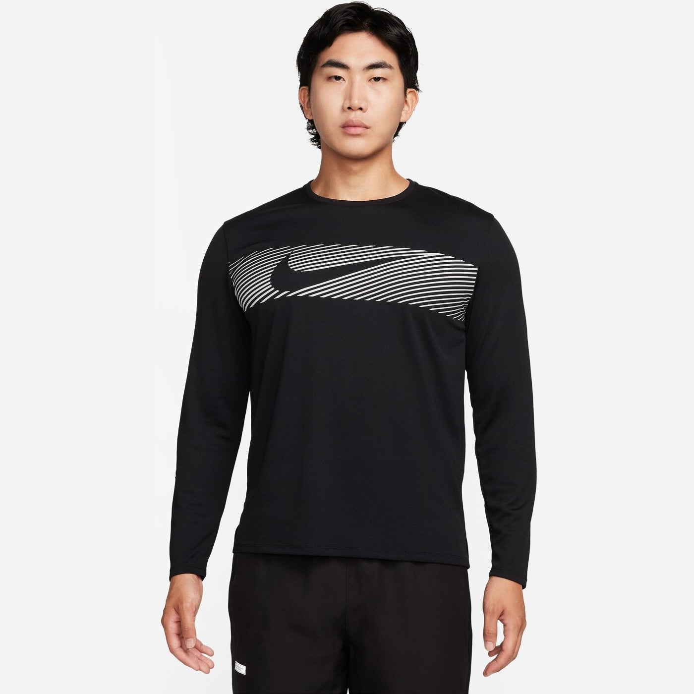 M NK DF UV MILER TOP LS FLASH BLACK/REFLECTIVE SILV BLACK/REFLECTIVE SILV Bild 1