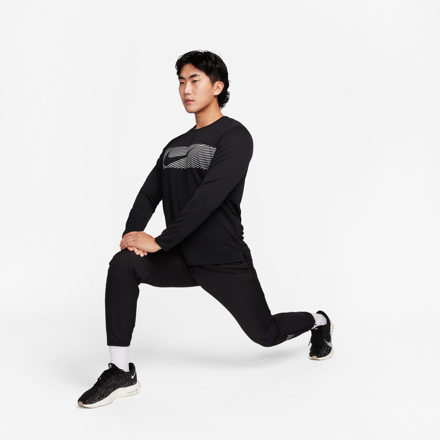 M NK DF UV MILER TOP LS FLASH BLACK/REFLECTIVE SILV BLACK/REFLECTIVE SILV Bild 3