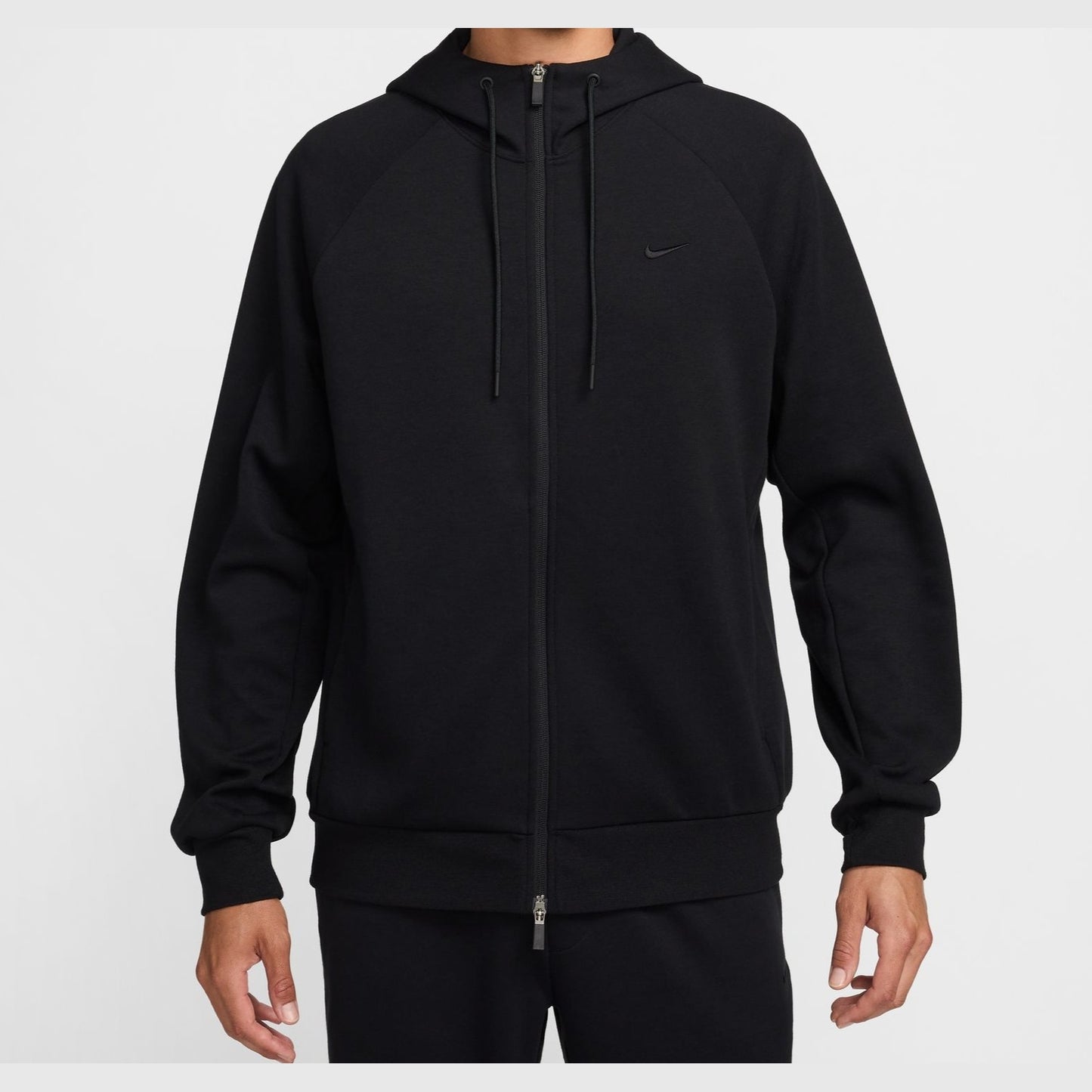 M NK DF UV PRIMARY FZ HOODIE BLACK/BLACK BLACK/BLACK Bild 1