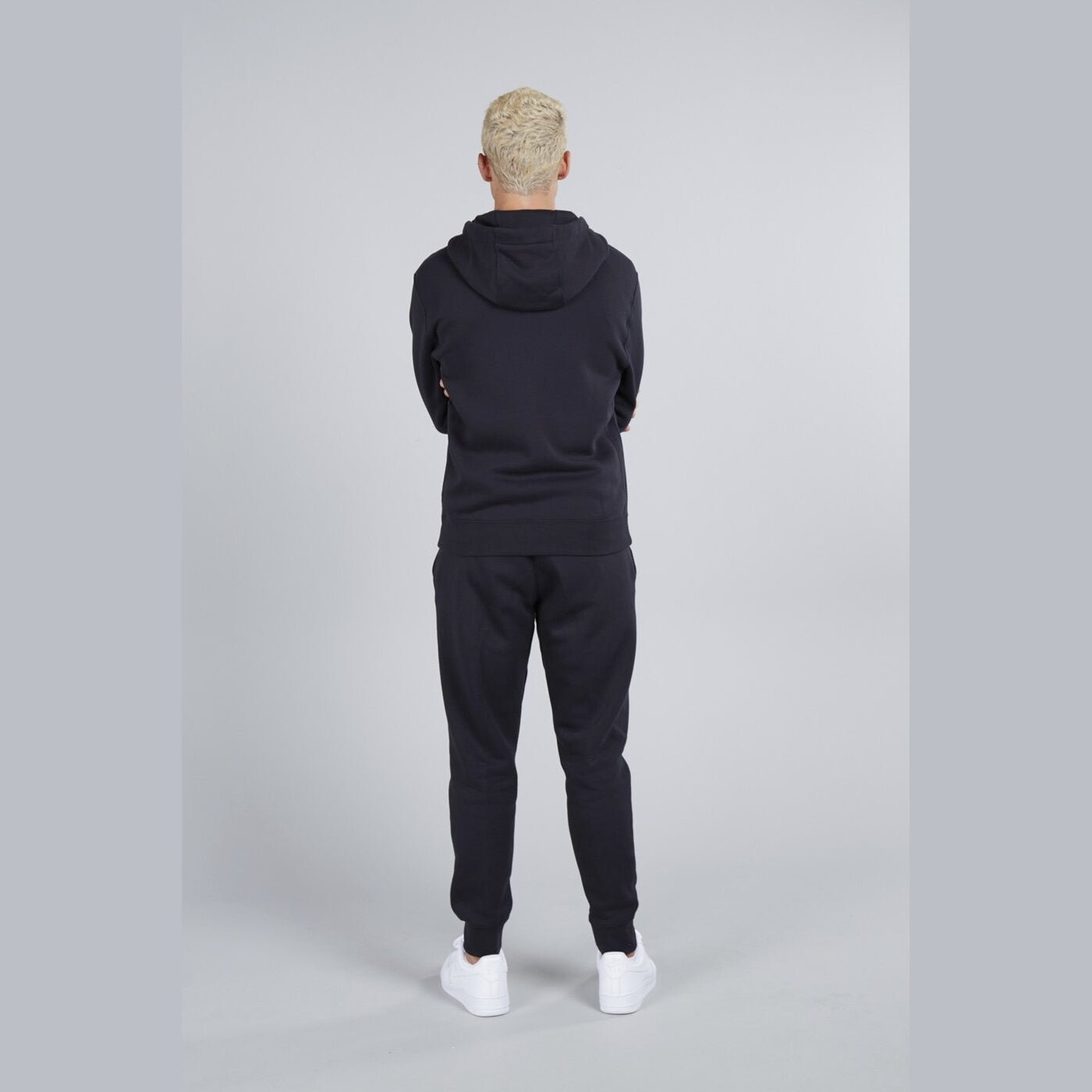 M NSW CLUB HOODIE FZ BB BLACK/BLACK/WHITE BLACK/BLACK/WHITE Bild 6