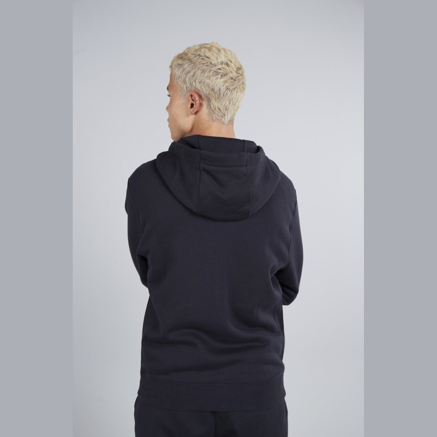 M NSW CLUB HOODIE FZ BB BLACK/BLACK/WHITE BLACK/BLACK/WHITE Bild 7