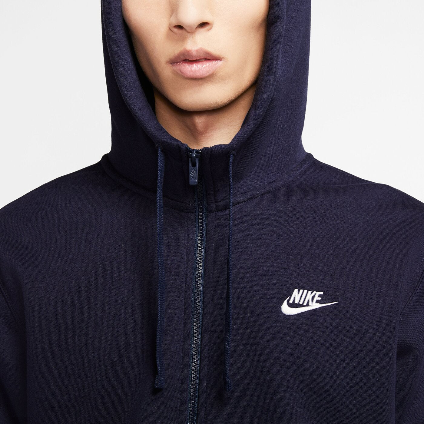 M NSW CLUB HOODIE FZ BB MIDNIGHT NAVY/MIDNIGHT NAVY/WH MIDNIGHT NAVY/MIDNIGHT NAVY/WH Bild 6