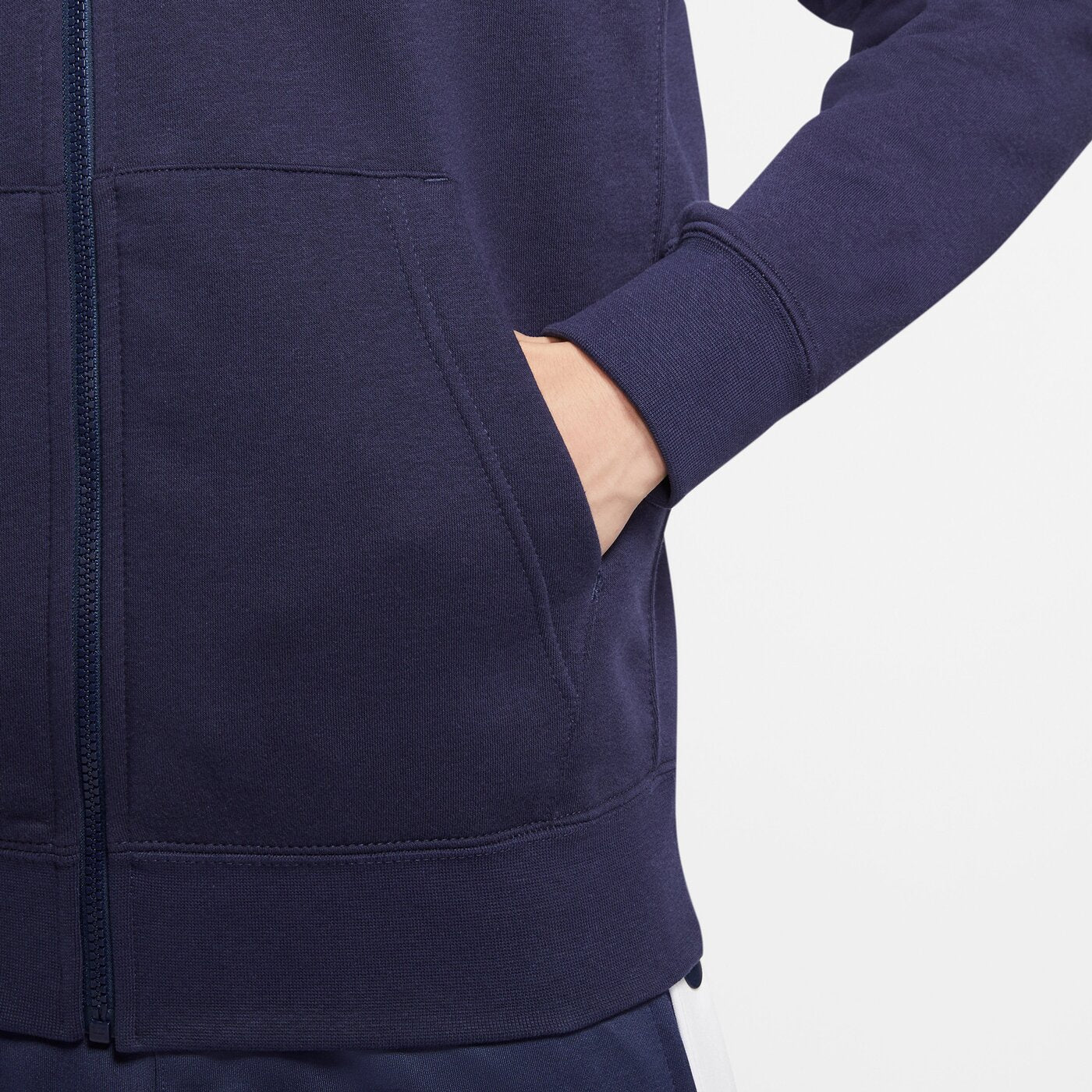 M NSW CLUB HOODIE FZ BB MIDNIGHT NAVY/MIDNIGHT NAVY/WH MIDNIGHT NAVY/MIDNIGHT NAVY/WH Bild 7
