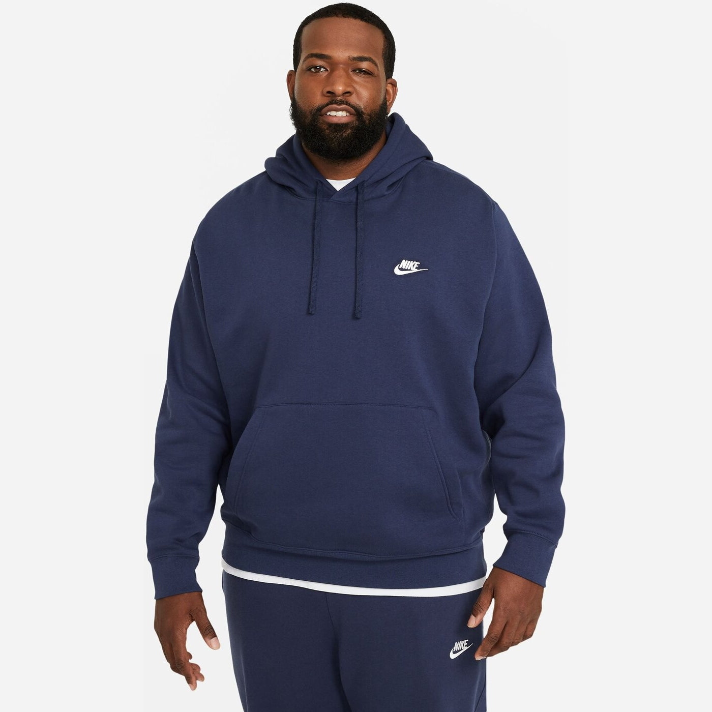 M NSW CLUB HOODIE PO BB MIDNIGHT NAVY/MIDNIGHT NAVY/WH MIDNIGHT NAVY/MIDNIGHT NAVY/WH Bild 3