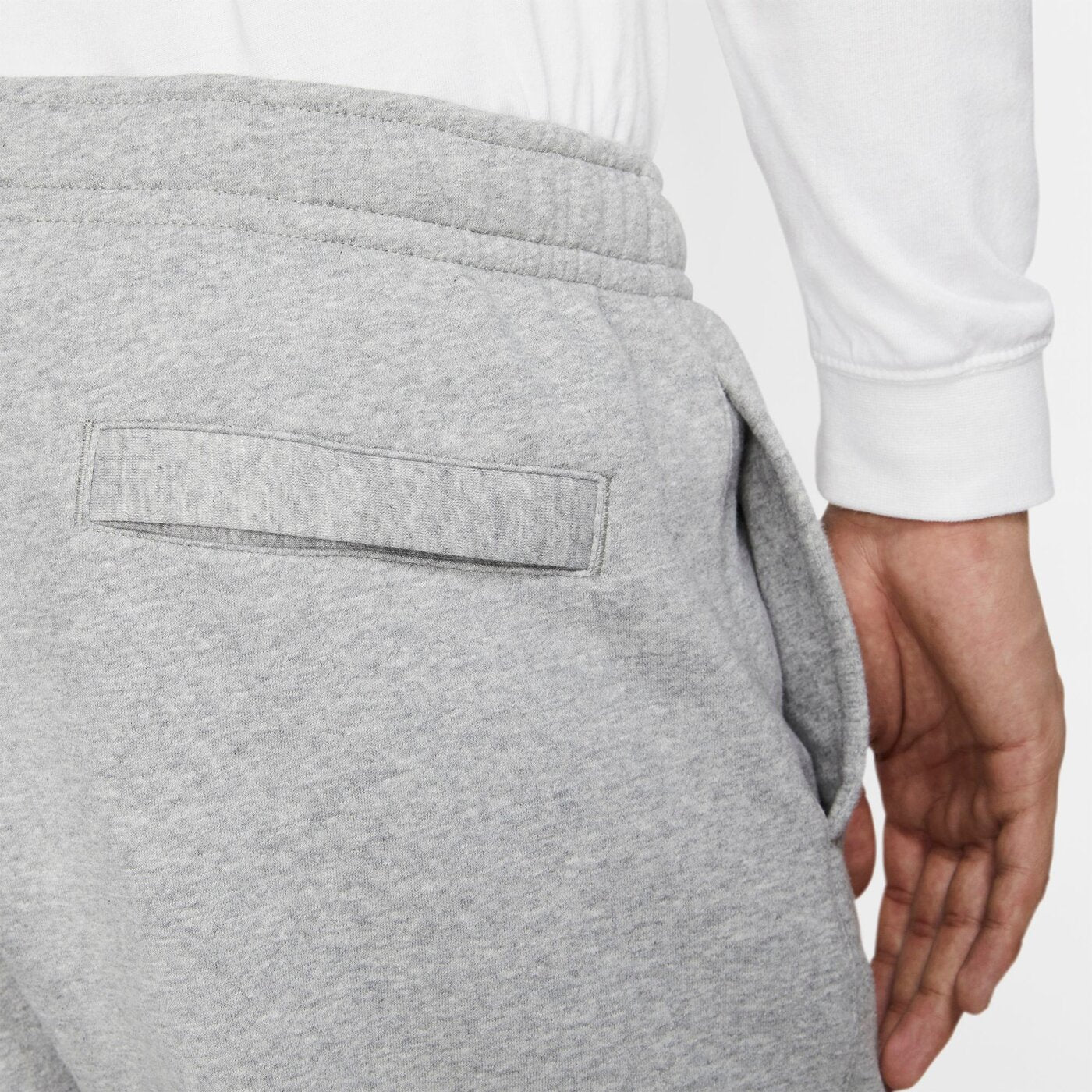 M NSW CLUB PANT CF BB DK GREY HEATHER/MATTE SILVER/W DK GREY HEATHER/MATTE SILVER/W Bild 8
