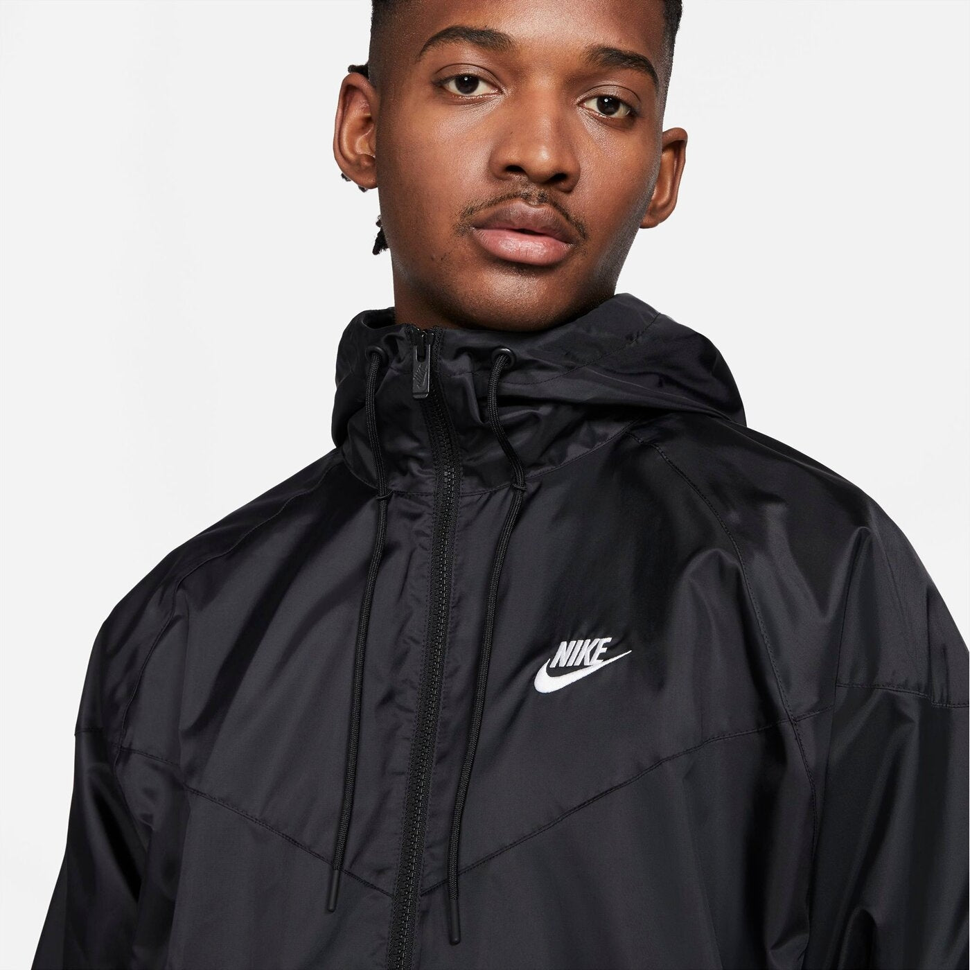 M NSW HE WR HD WVN JKT BLACK/WHITE Bild 3