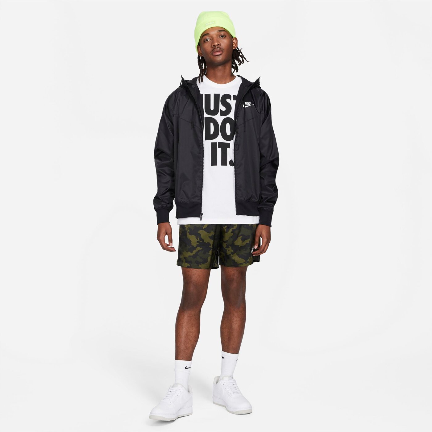 M NSW HE WR HD WVN JKT BLACK/WHITE Bild 6