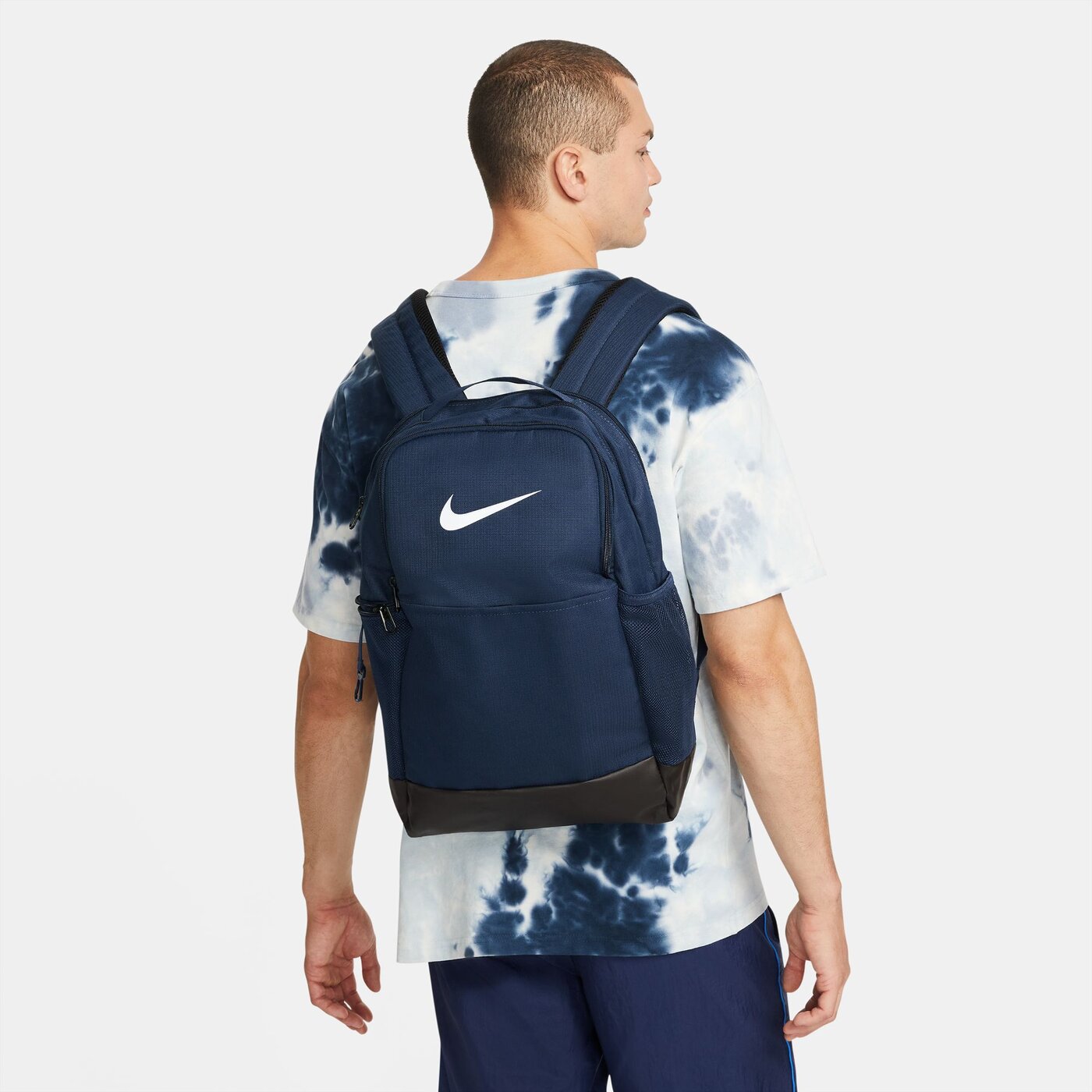 NK BRSLA M BKPK - 9.5 (24L) MIDNIGHT NAVY/BLACK/WHITE MIDNIGHT NAVY/BLACK/WHITE Bild 4