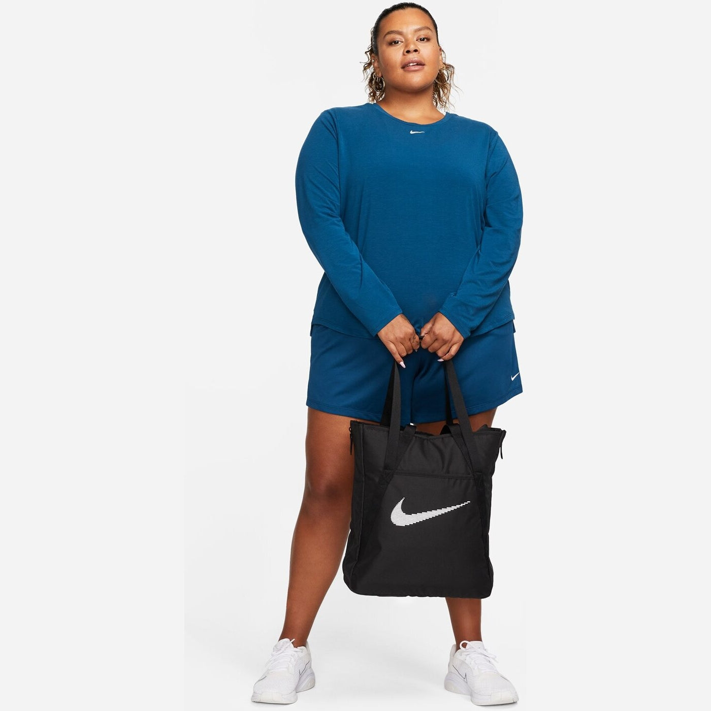 NK GYM TOTE BLACK/BLACK/WHITE BLACK/BLACK/WHITE Bild 5