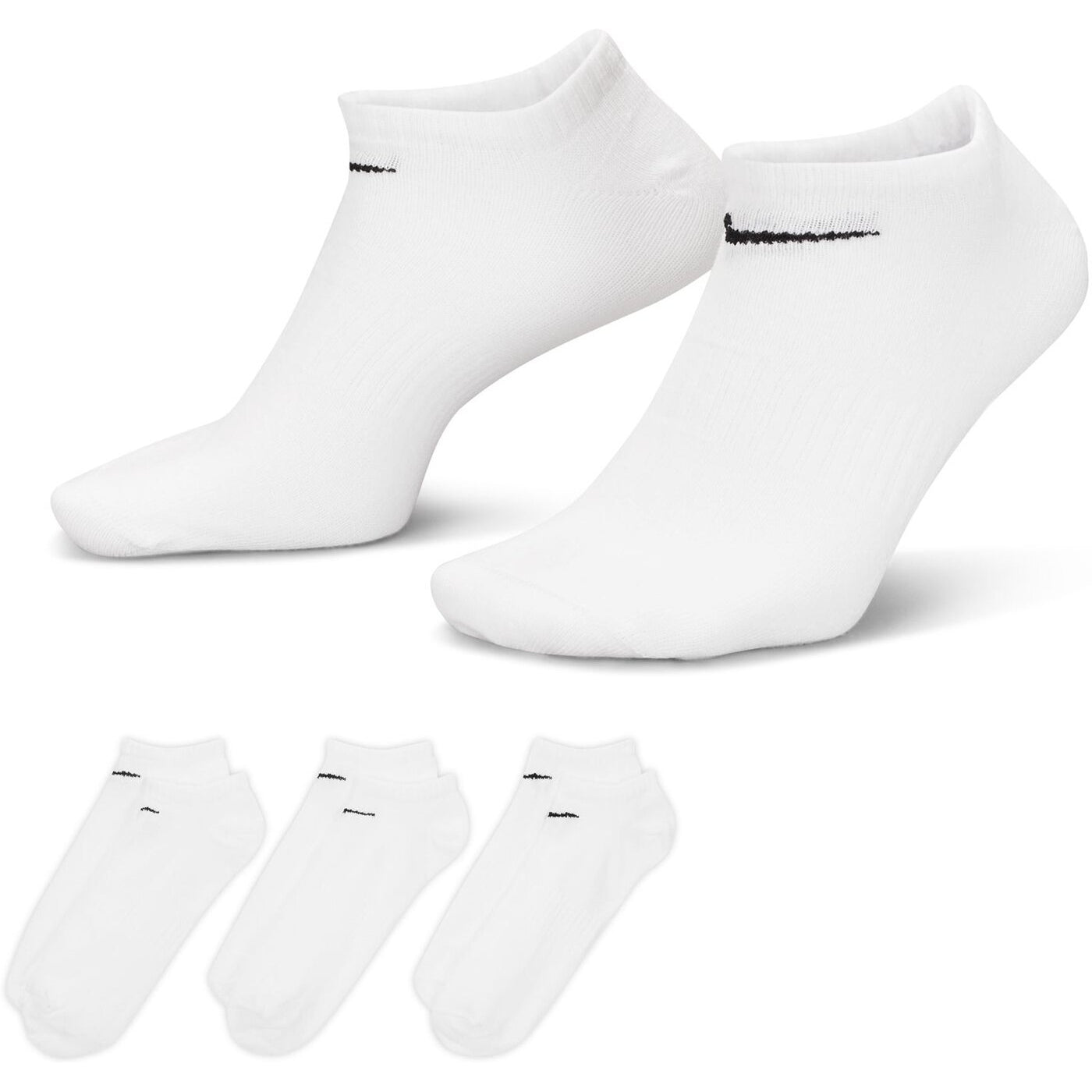 U NK EVERYDAY LTWT NS 3PR WHITE/BLACK Bild 1
