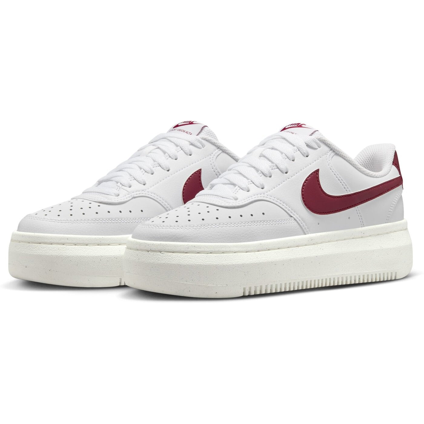 W NIKE COURT VISION ALTA WHITE/TEAM RED-SAIL WHITE/TEAM RED-SAIL Bild 6