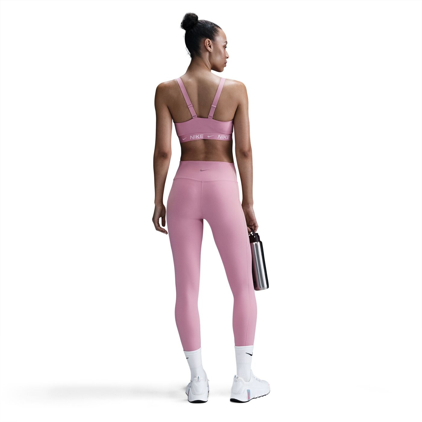 W NK DF INDY MED SPT BRA ELEMENTAL PINK/PINK FOAM ELEMENTAL PINK/PINK FOAM Bild 2