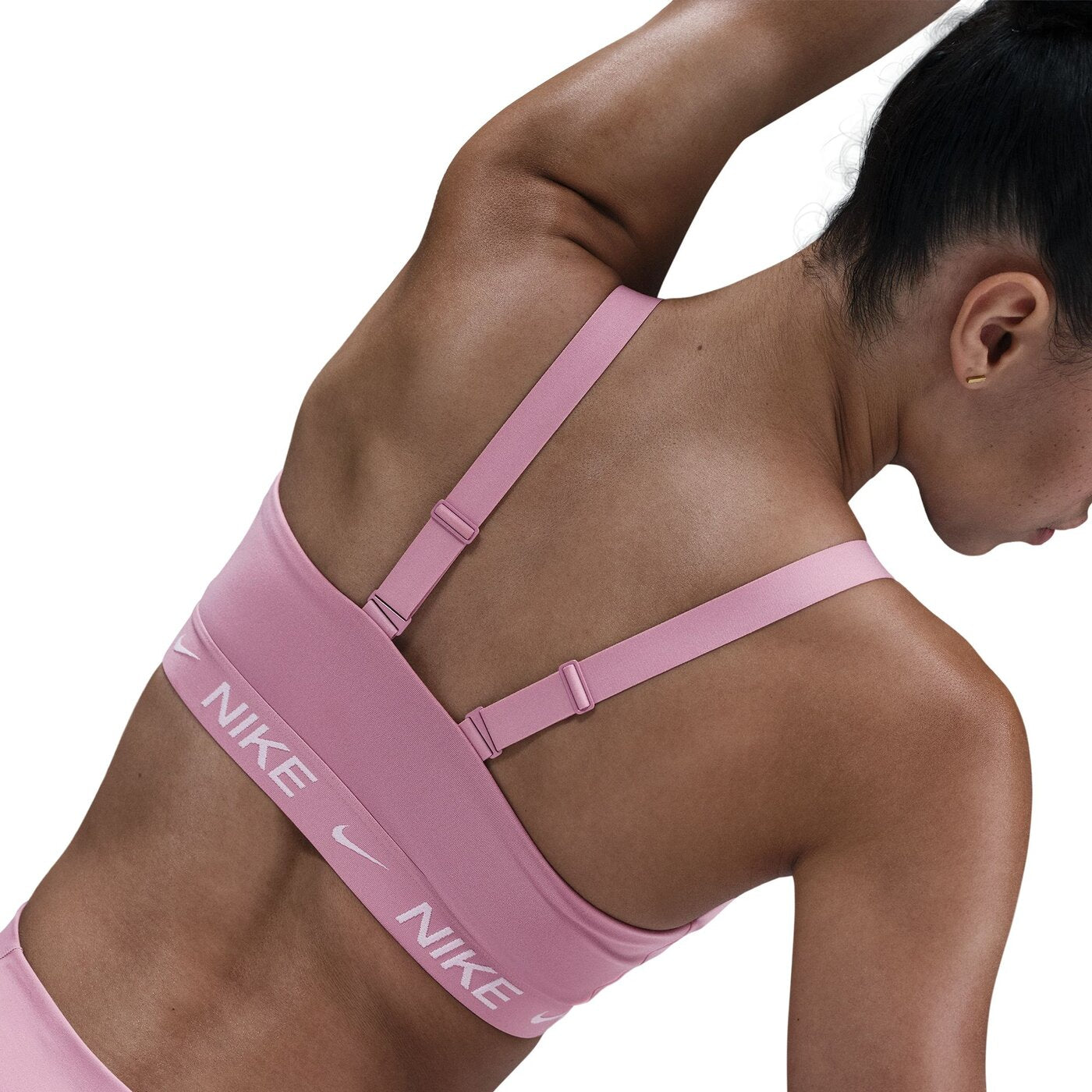 W NK DF INDY MED SPT BRA ELEMENTAL PINK/PINK FOAM ELEMENTAL PINK/PINK FOAM Bild 4