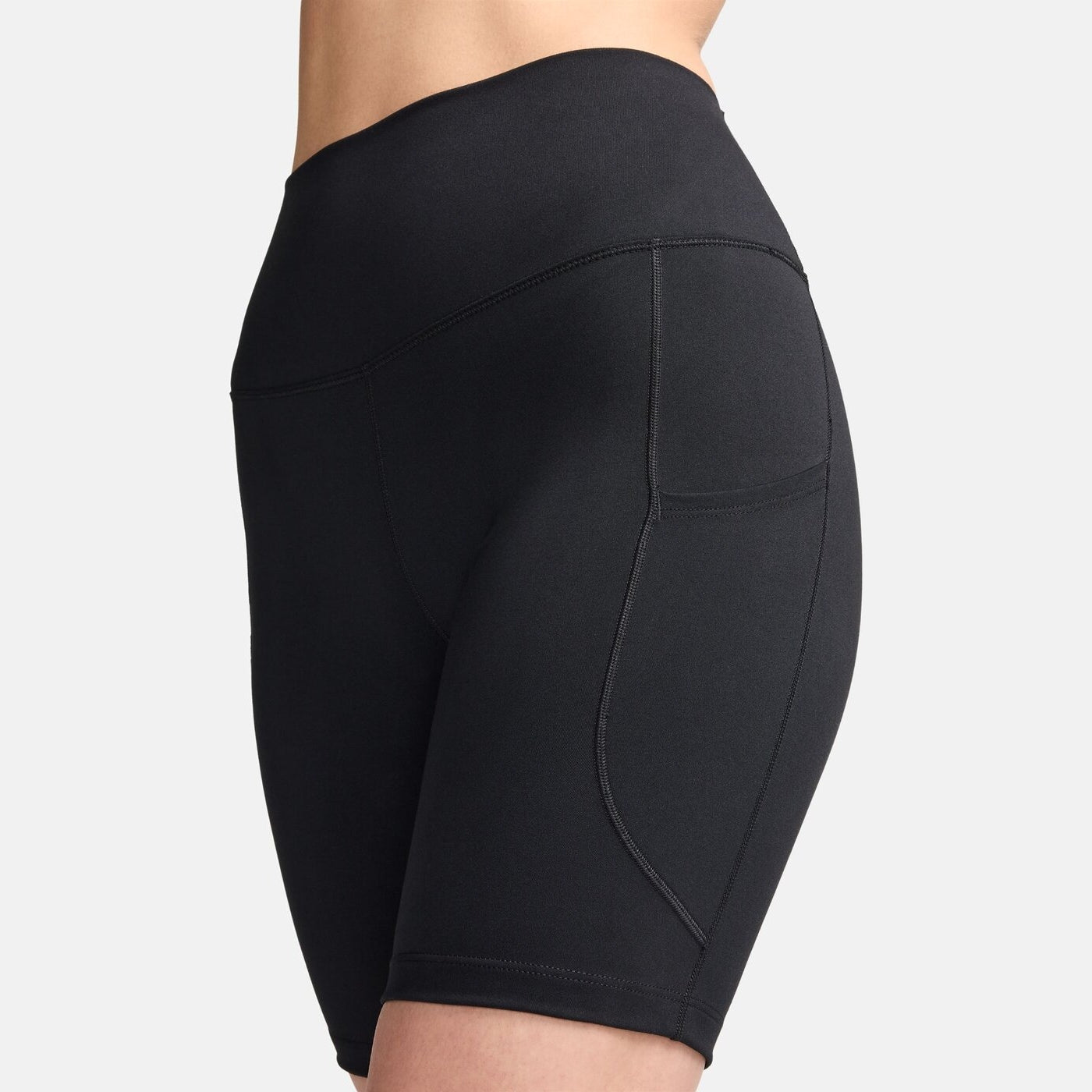 W NK DF ONE HR 8IN PKT SHORT BLACK BLACK Bild 4