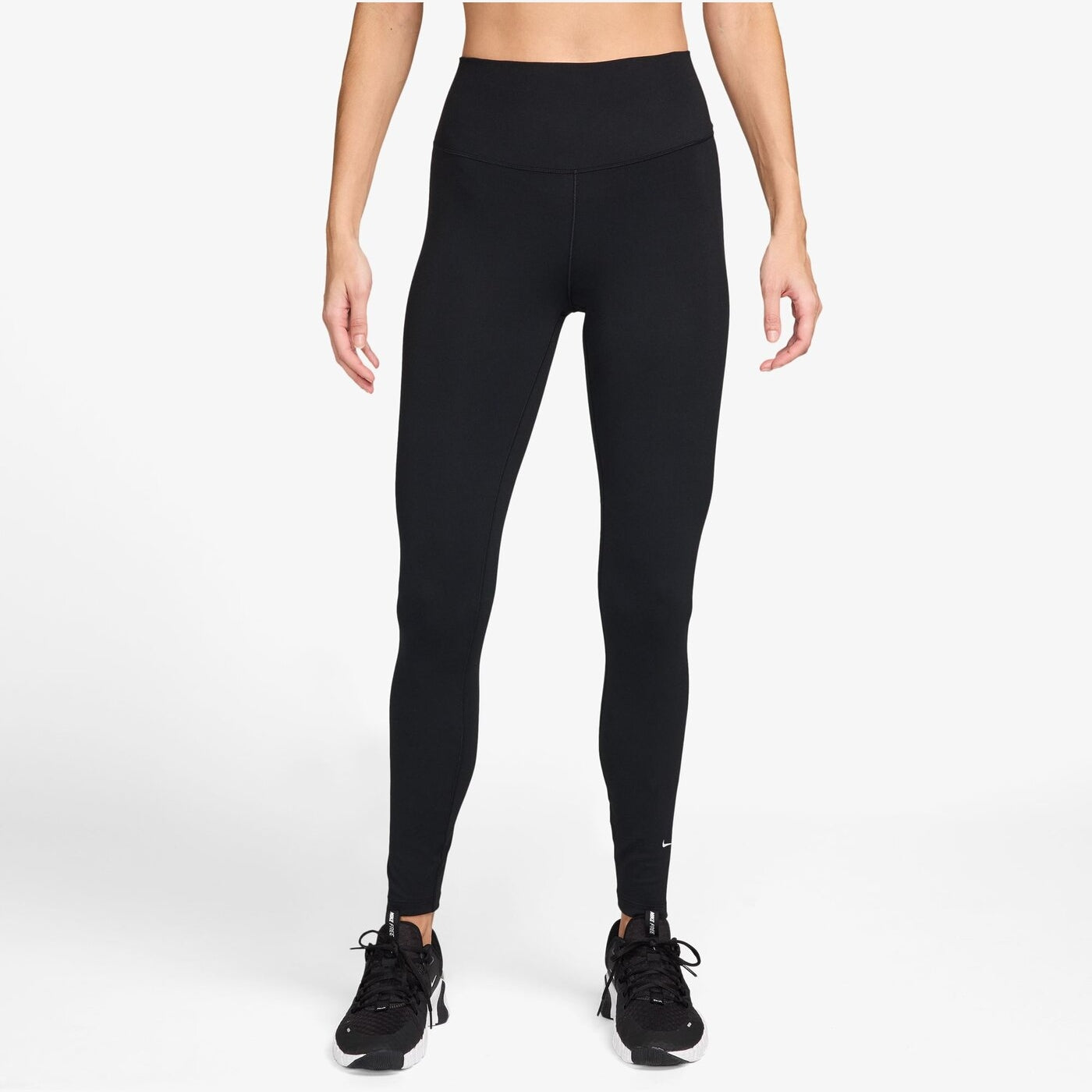 W NK DF ONE HR TIGHT WT BLACK/WHITE BLACK/WHITE Bild 1