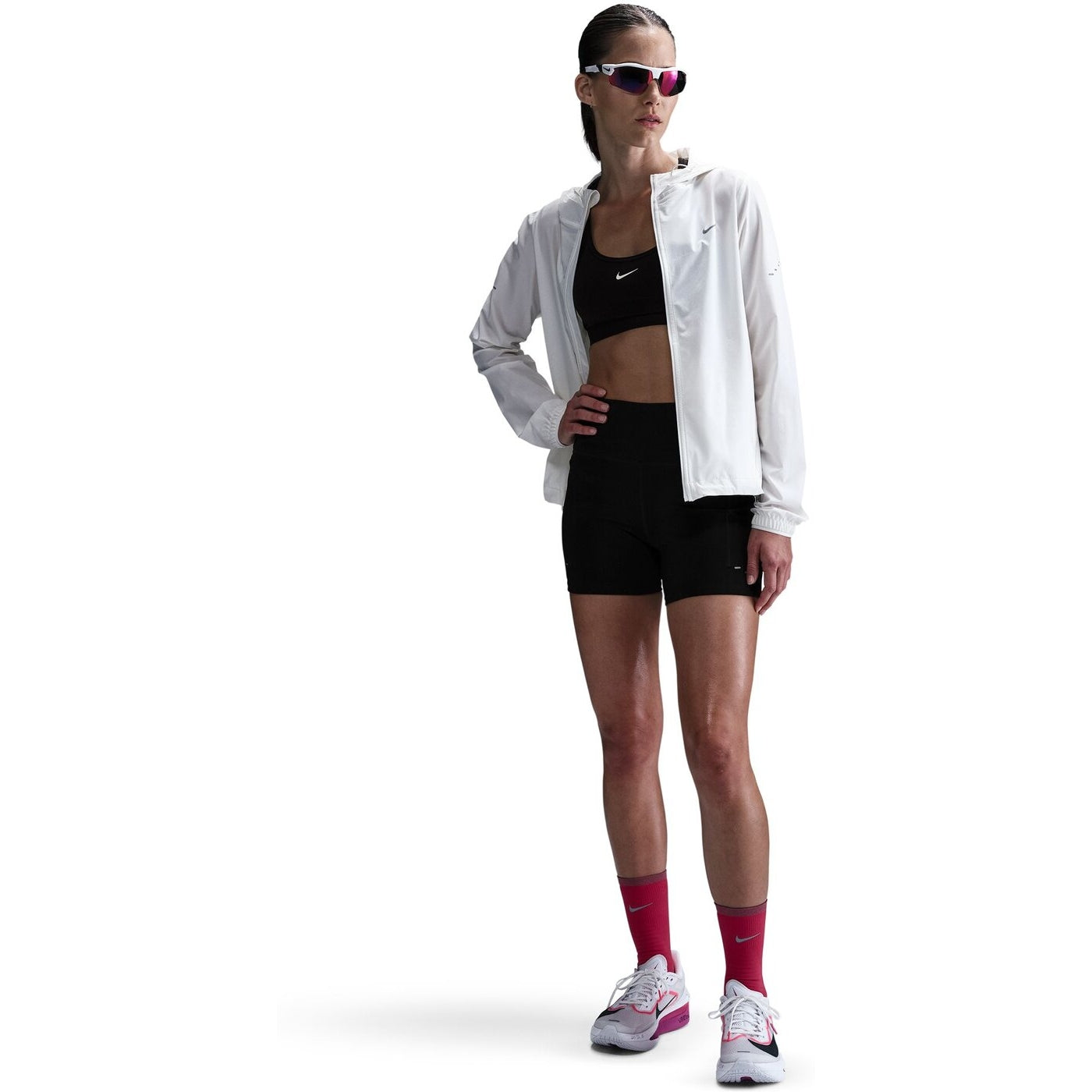 W NK DF SWIFT HR 4IN SHORT BLACK/REFLECTIVE SILV BLACK/REFLECTIVE SILV Bild 1