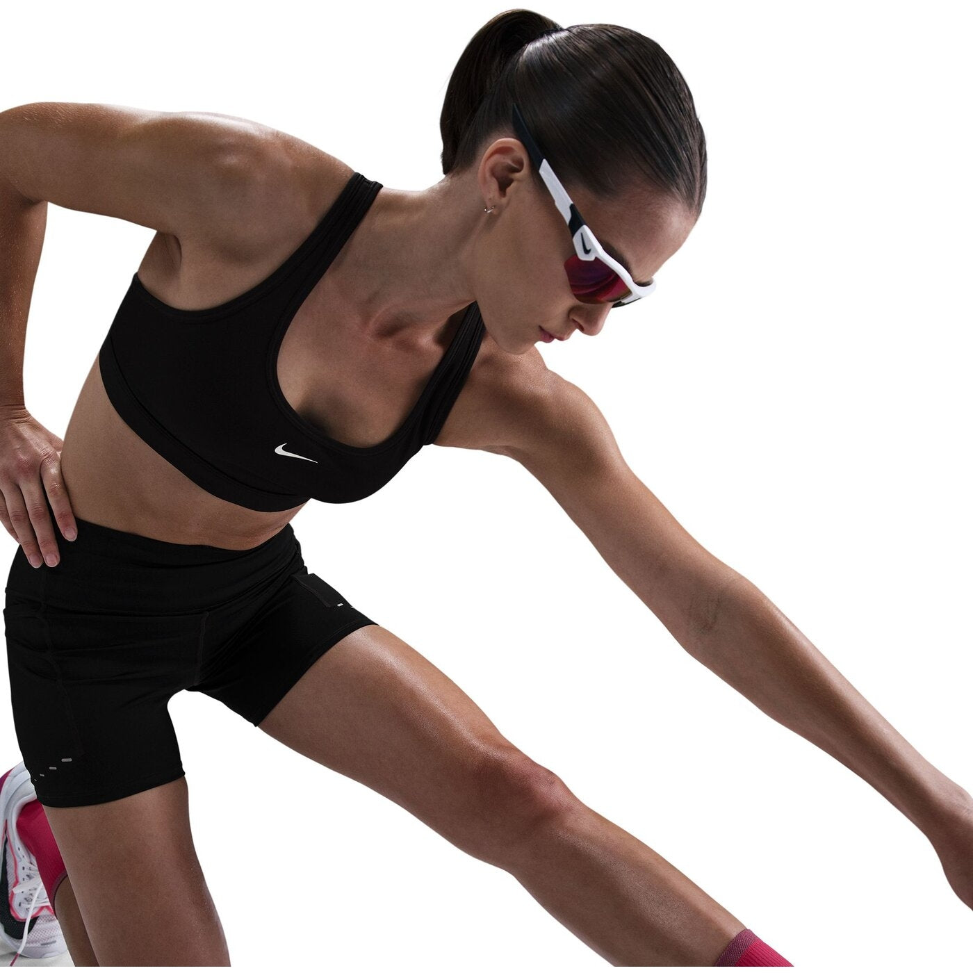 W NK DF SWIFT HR 4IN SHORT BLACK/REFLECTIVE SILV BLACK/REFLECTIVE SILV Bild 3