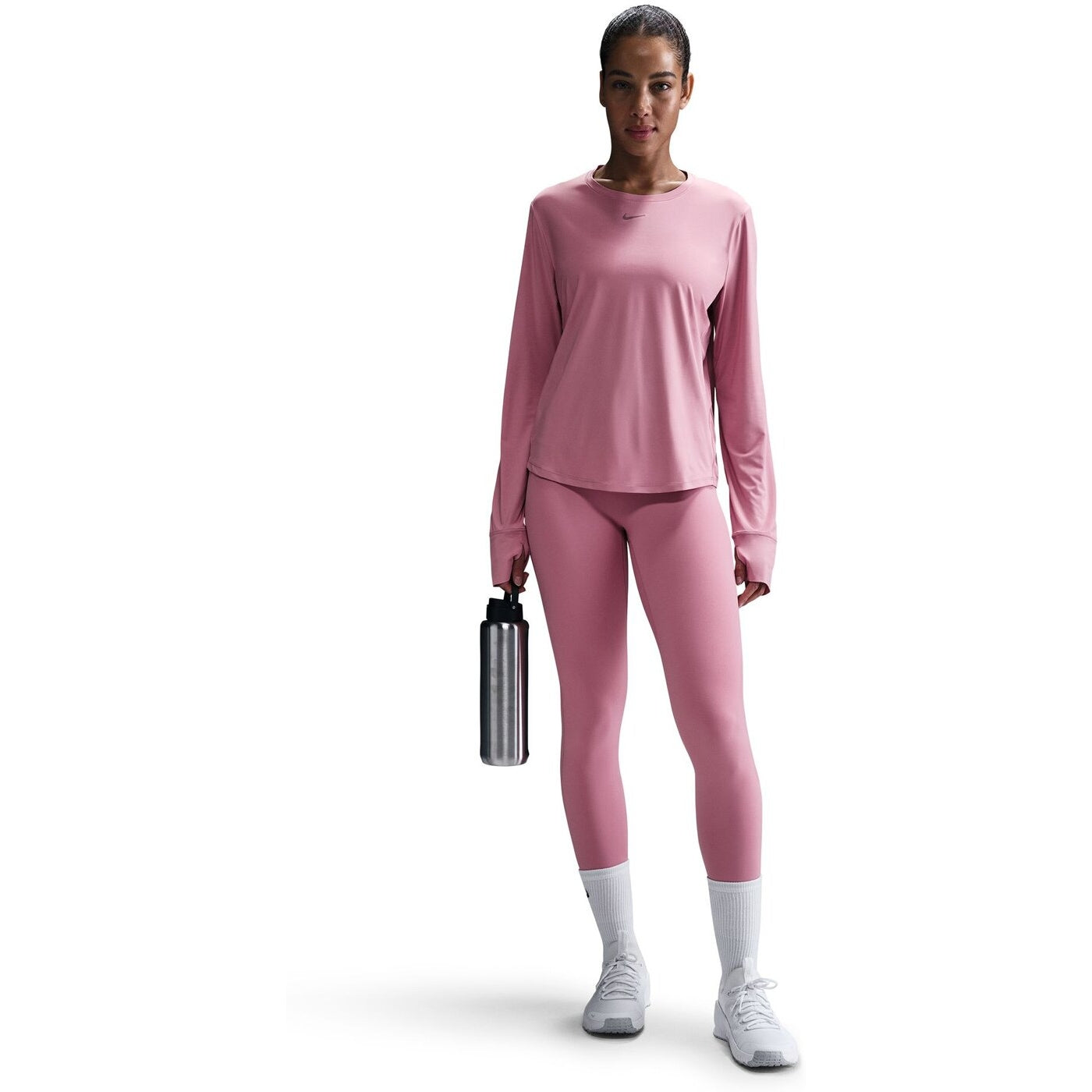 W NK ONE CLASSIC DF LS TOP ELEMENTAL PINK/BLACK ELEMENTAL PINK/BLACK Bild 1