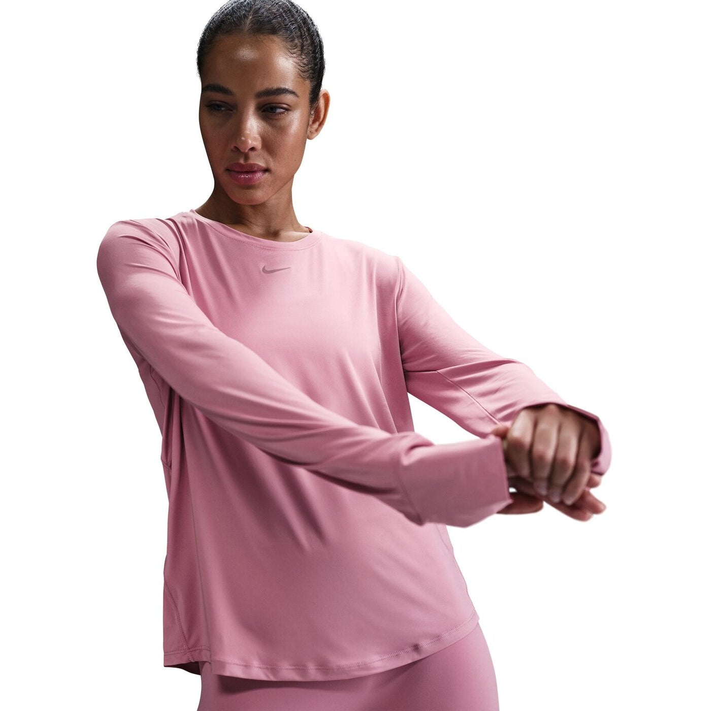 W NK ONE CLASSIC DF LS TOP ELEMENTAL PINK/BLACK ELEMENTAL PINK/BLACK Bild 3