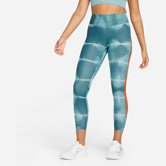 W NK ONE LUXE DF MR TGHT AOP ASH GREEN/RUSH ORANGE/CLEA ASH GREEN/RUSH ORANGE/CLEA Bild 1