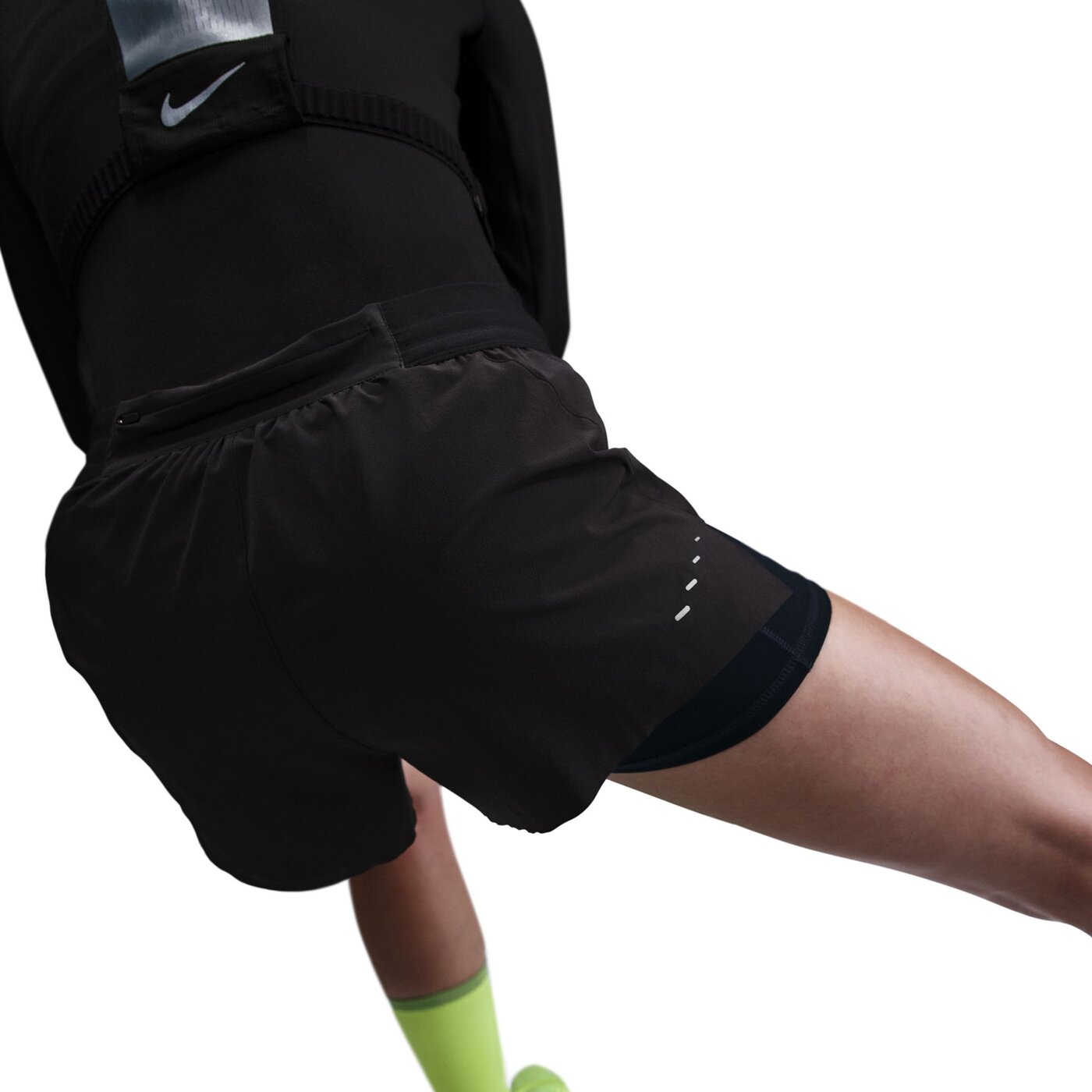 W NK SWIFT DF MR 2N1 SHRT BLACK/REFLECTIVE SILV BLACK/REFLECTIVE SILV Bild 5